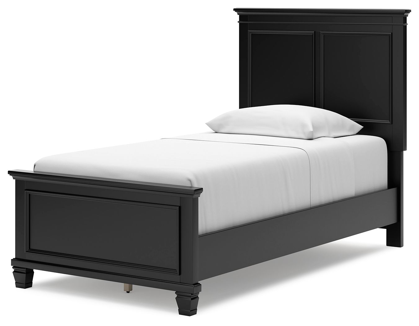 Ashley Furniture Lanolee - Twin Panel Bed - Black - Image 5