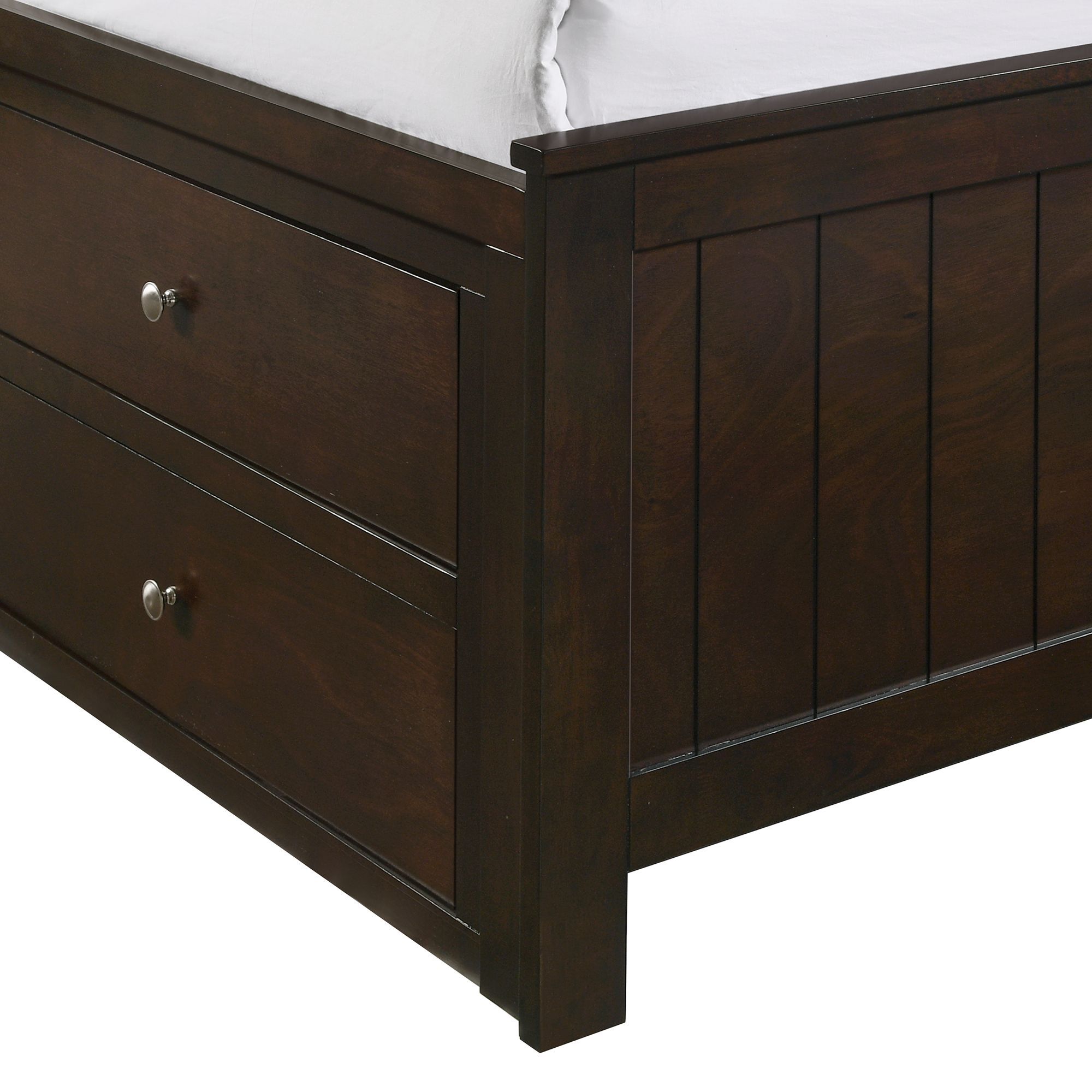 Sami - Twin Captains Bed - Espresso