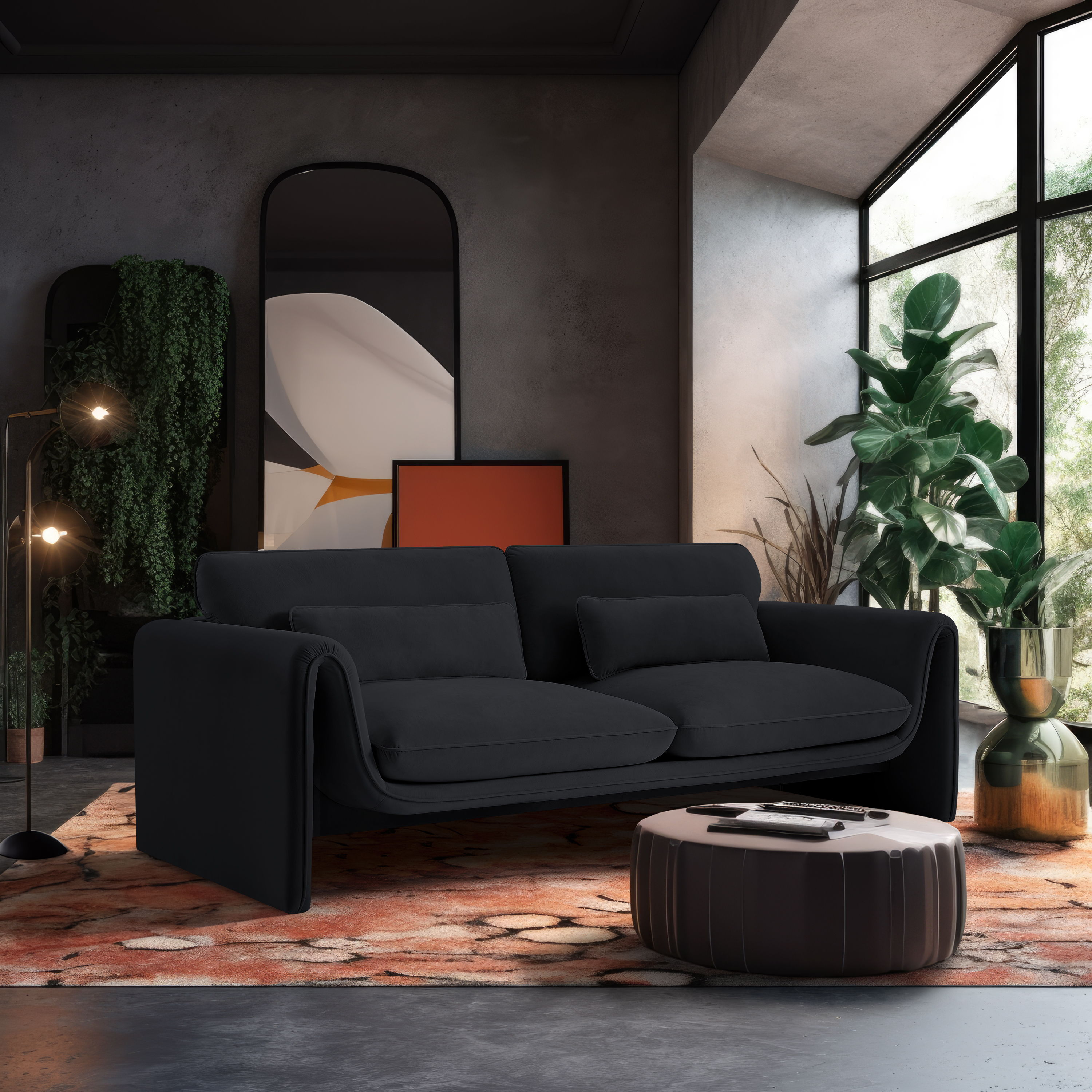 Sloan - Sofa - Black
