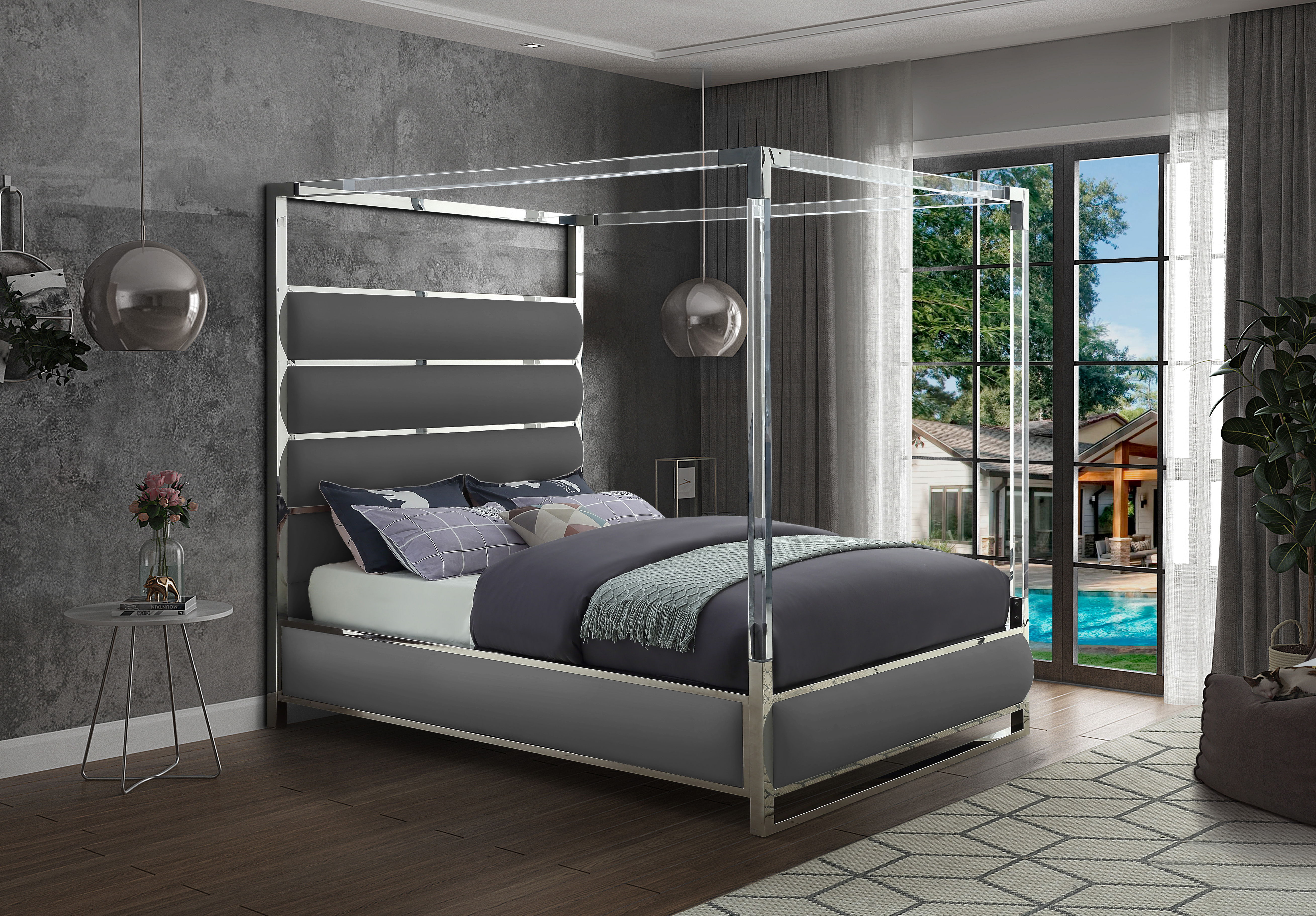 Encore - Queen Bed - Gray