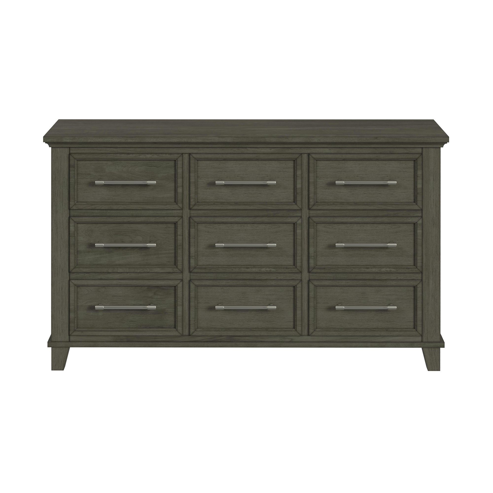 Canterbury - 9-Drawer Dresser - Gray