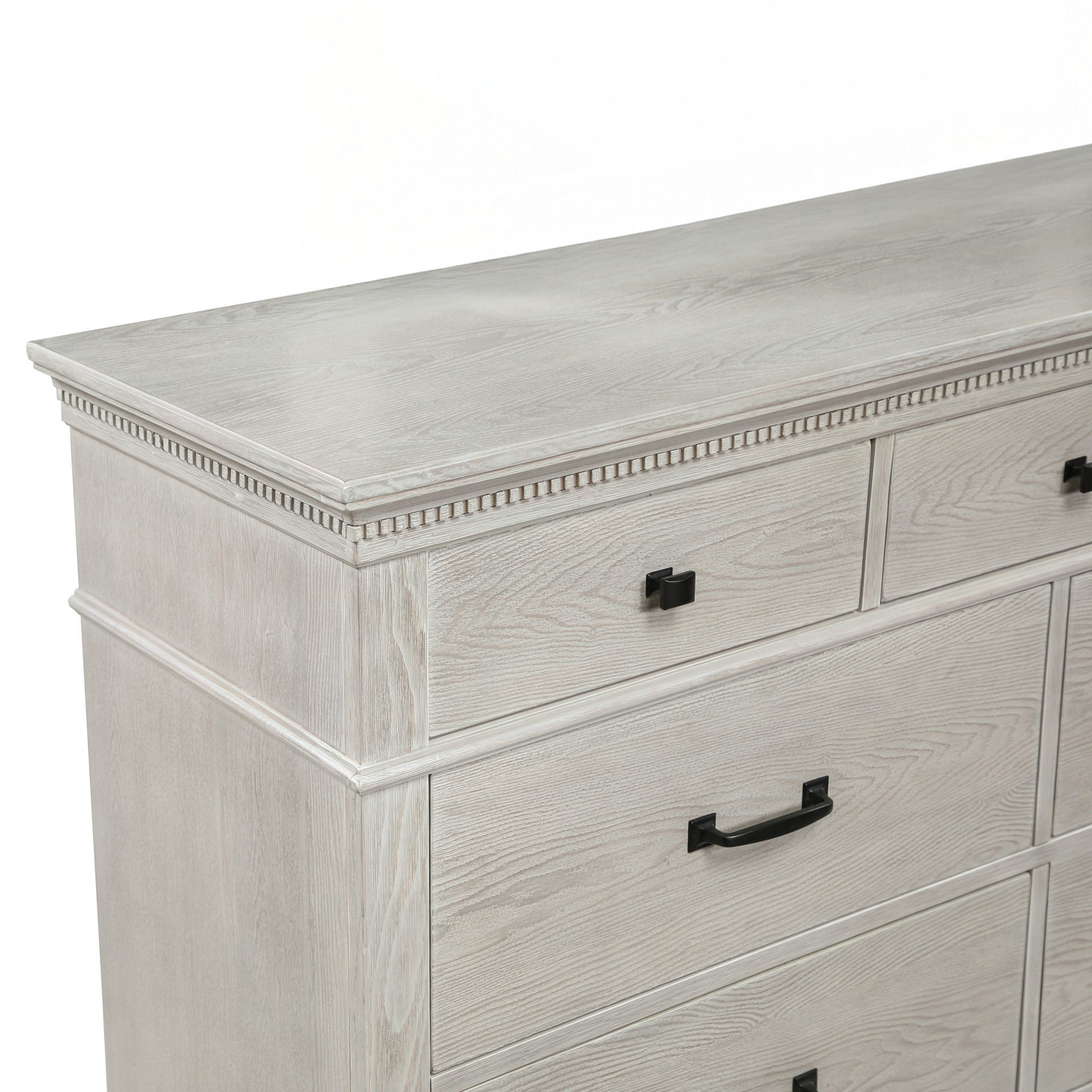 Silver Sands - Dresser - Gray, light gray, view 6