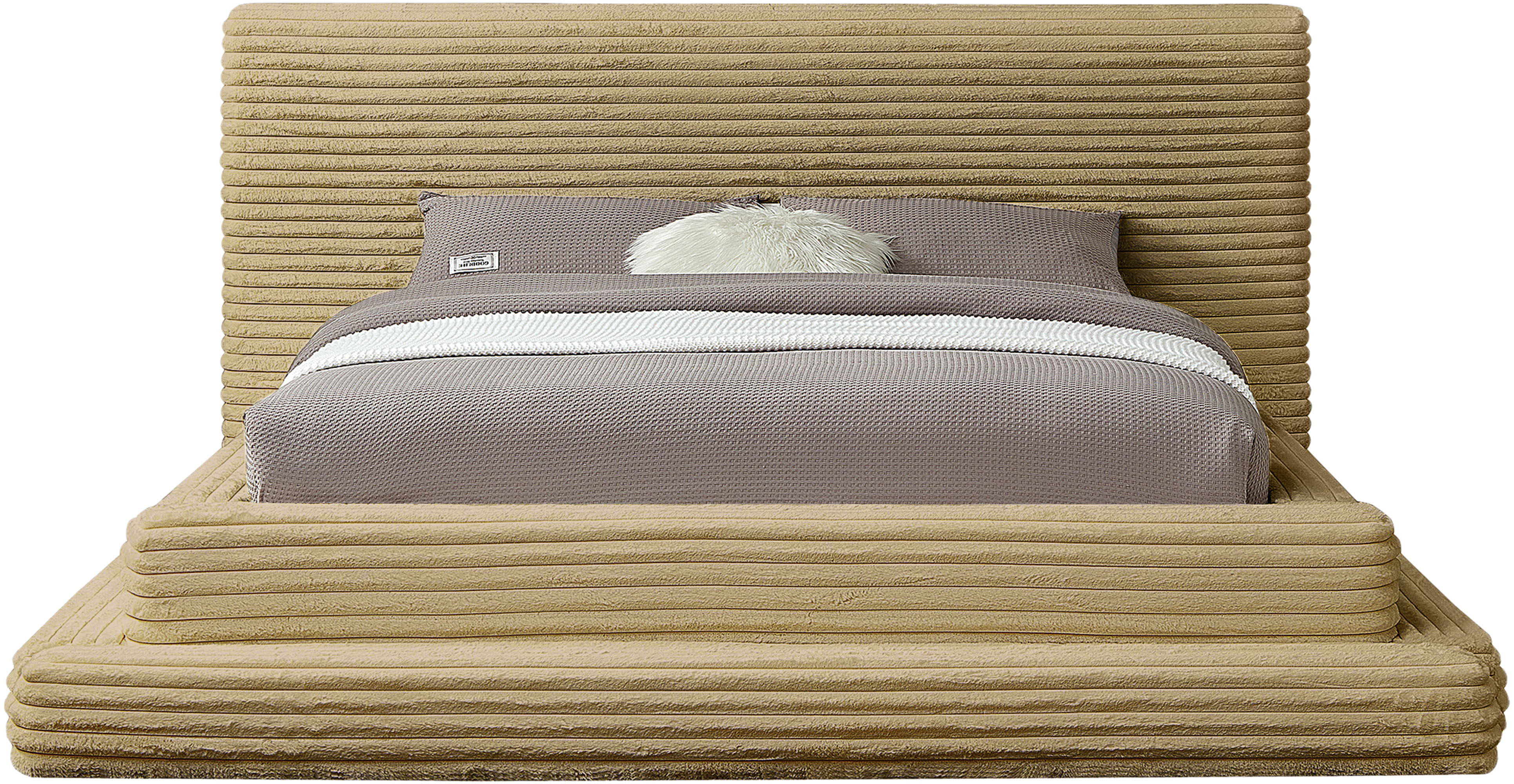 Drew - Queen Bed - Camel