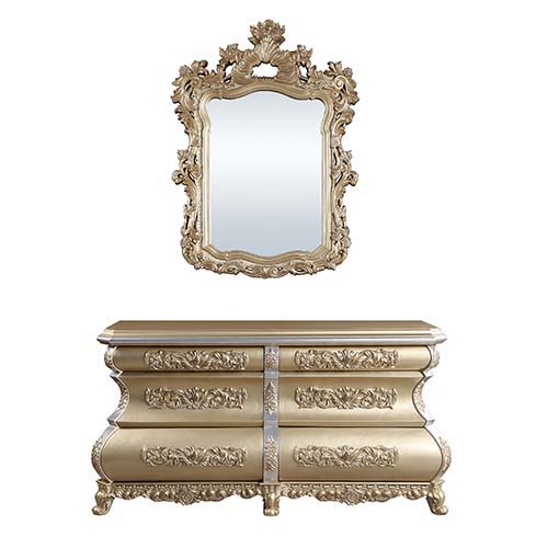 Seville - Server - Gold, beige, view 3