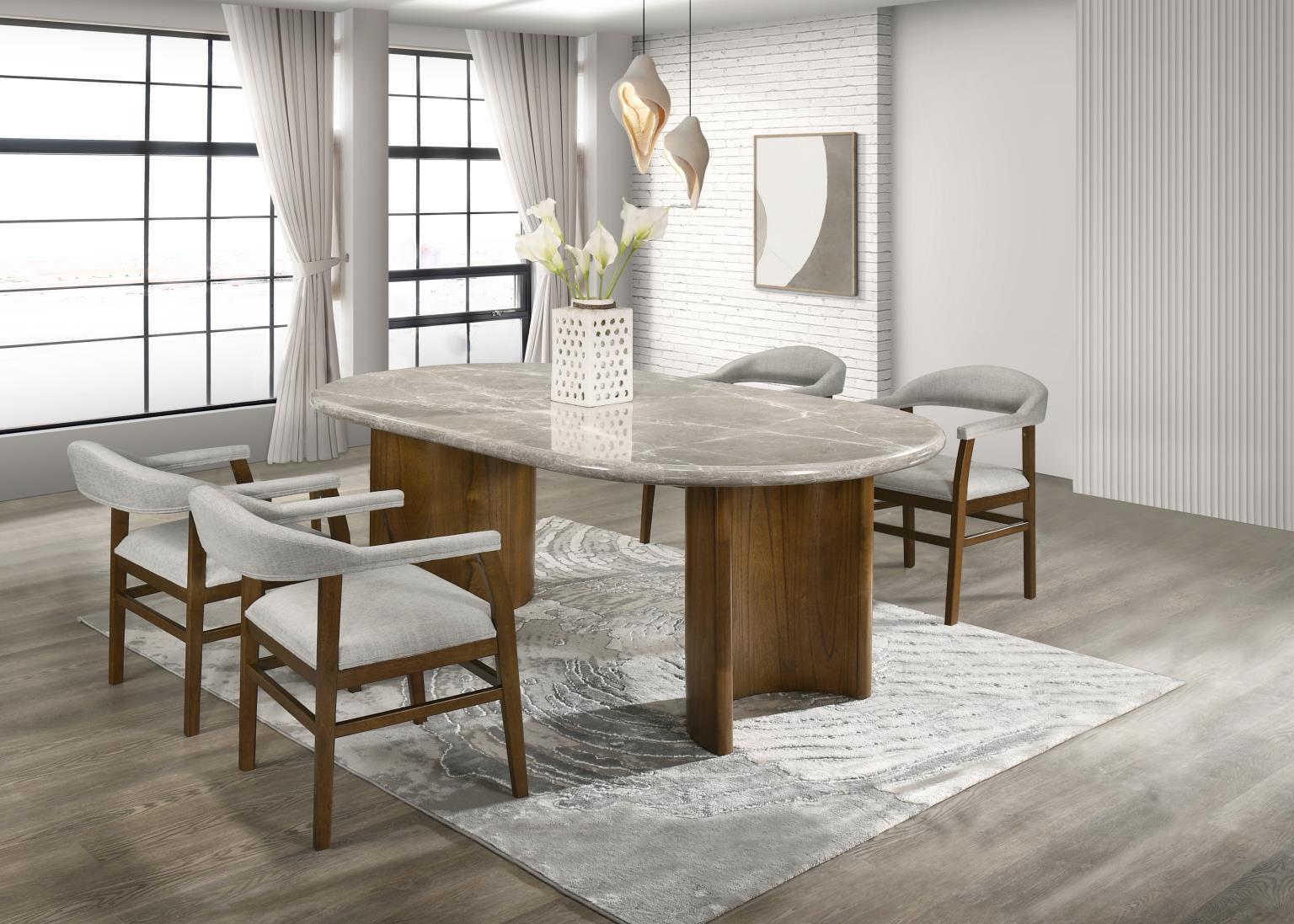 5 Pc · Dining Table, 4 Side Chairs