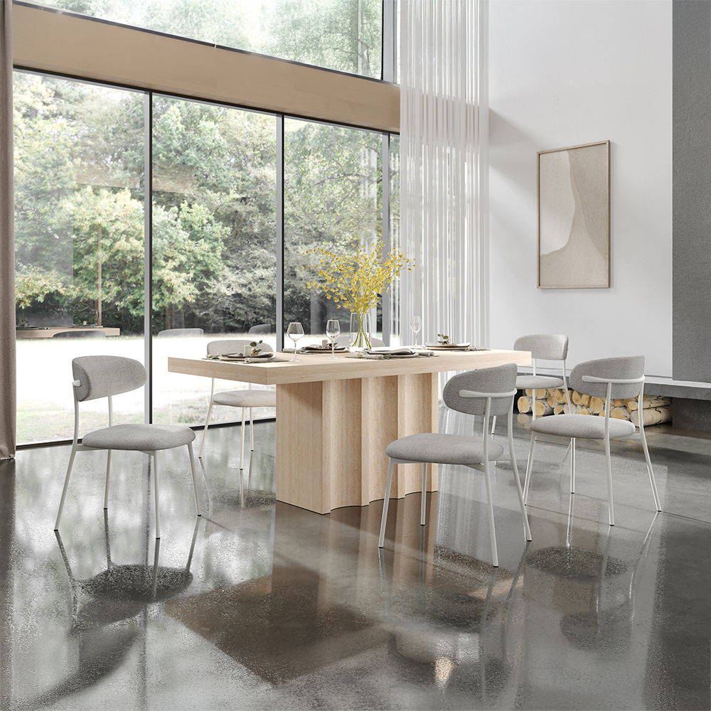 Inca - Dining Table - Beige, beige, view 2