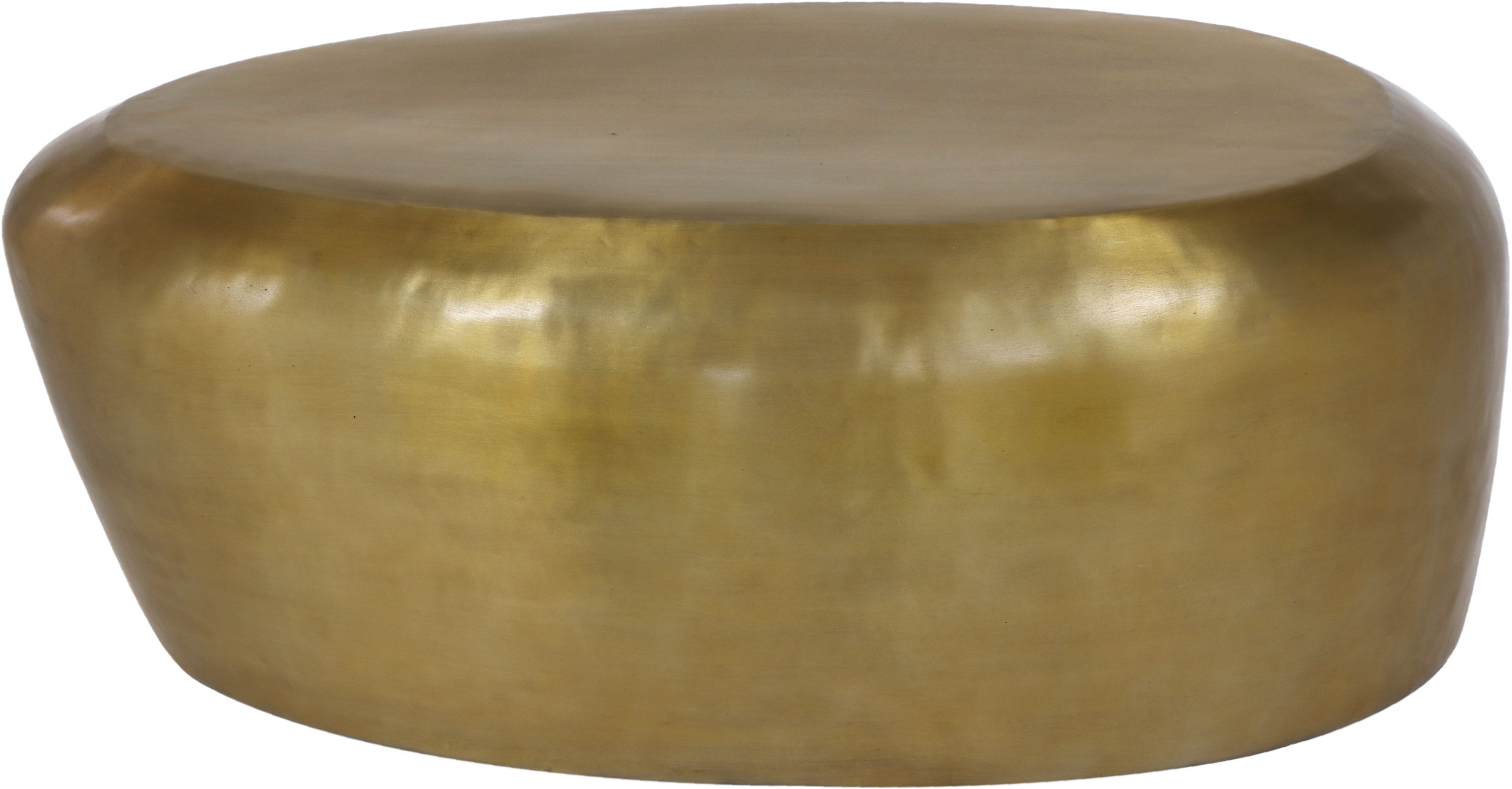 Capsule - Metal Aluminum Coffee Table - Gold