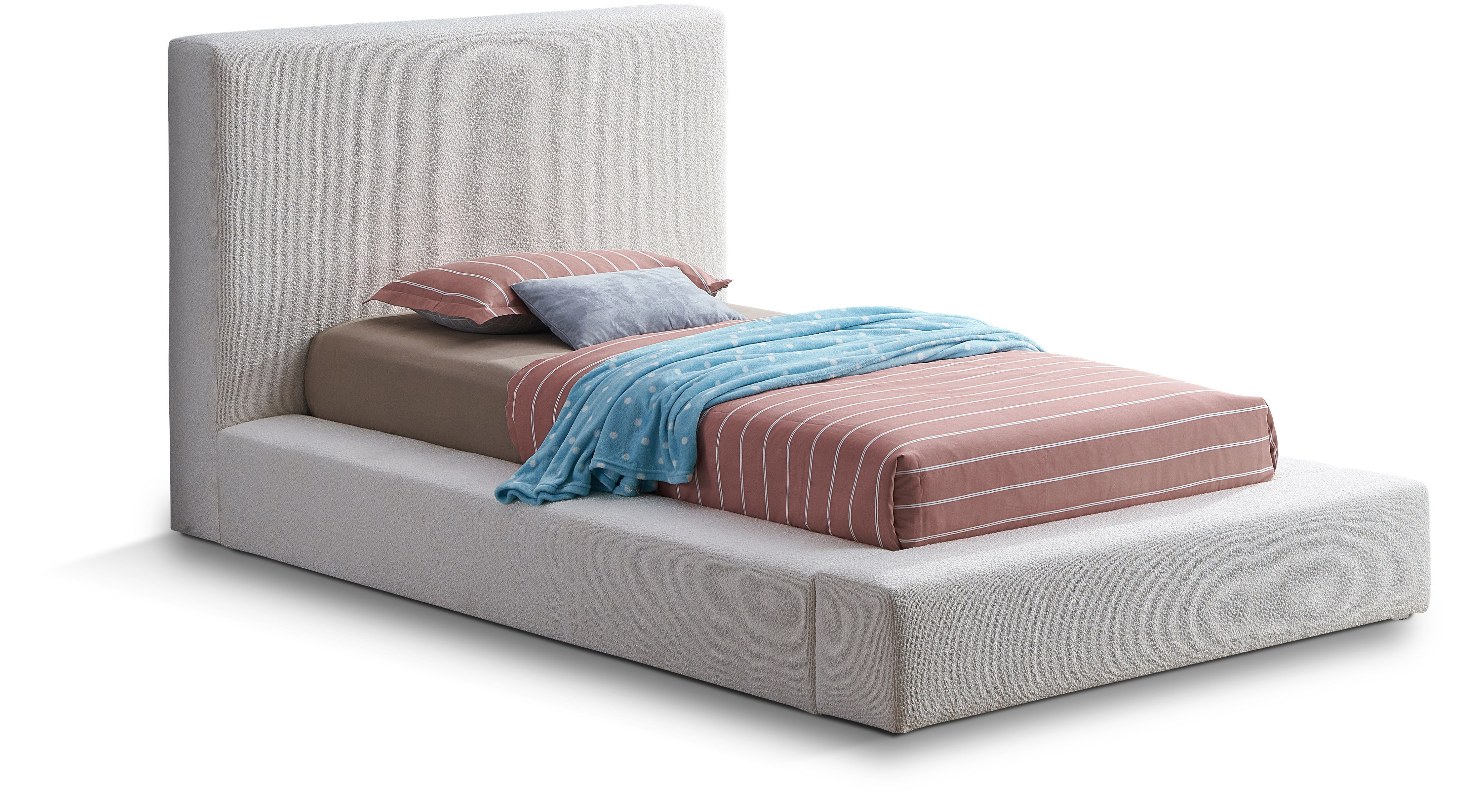 Terra - Twin Bed - Cream