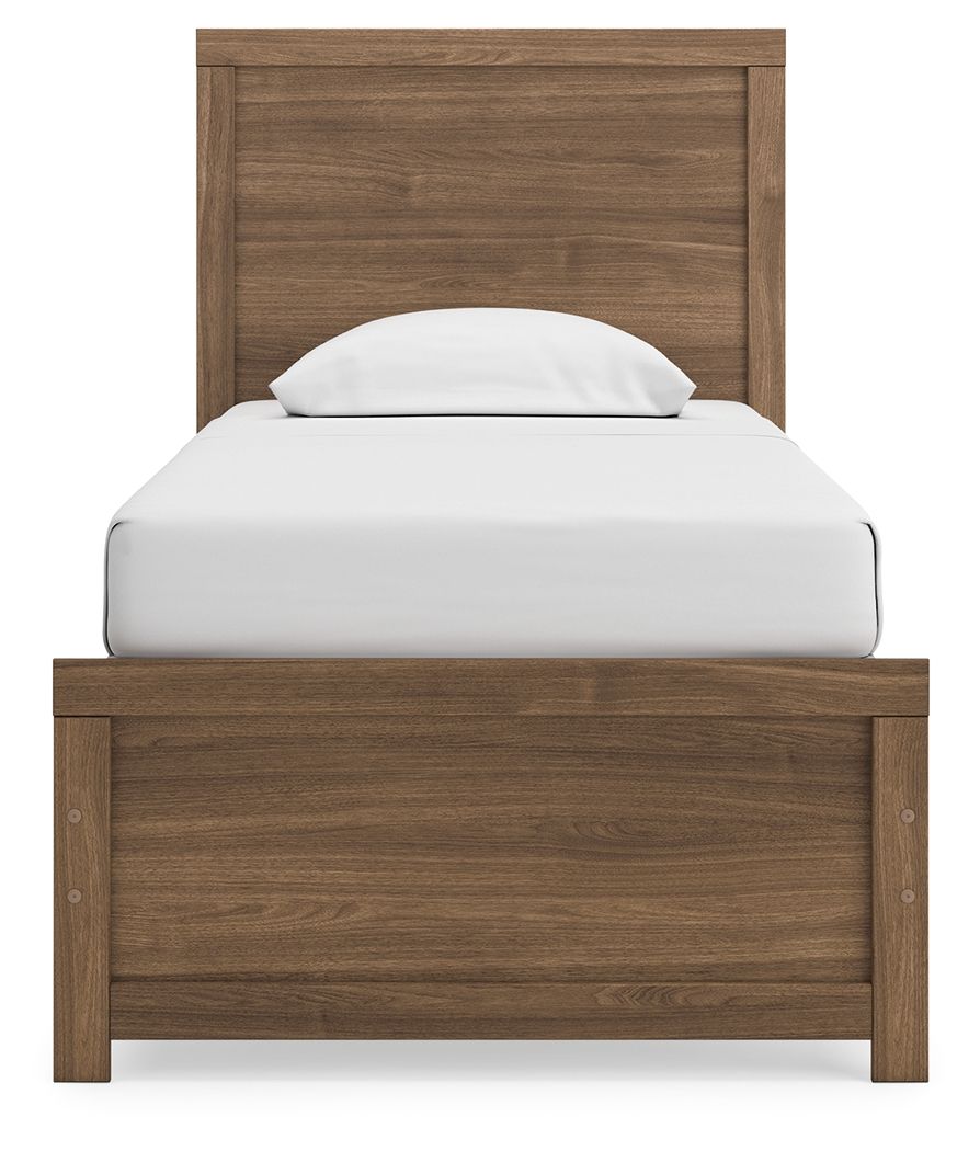 Ashley Furniture Broachmyn - Twin Panel Bed - Auburn - Image 4