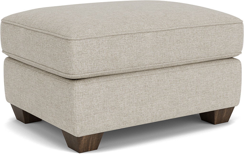 Carson - Fabric Ottoman, beige