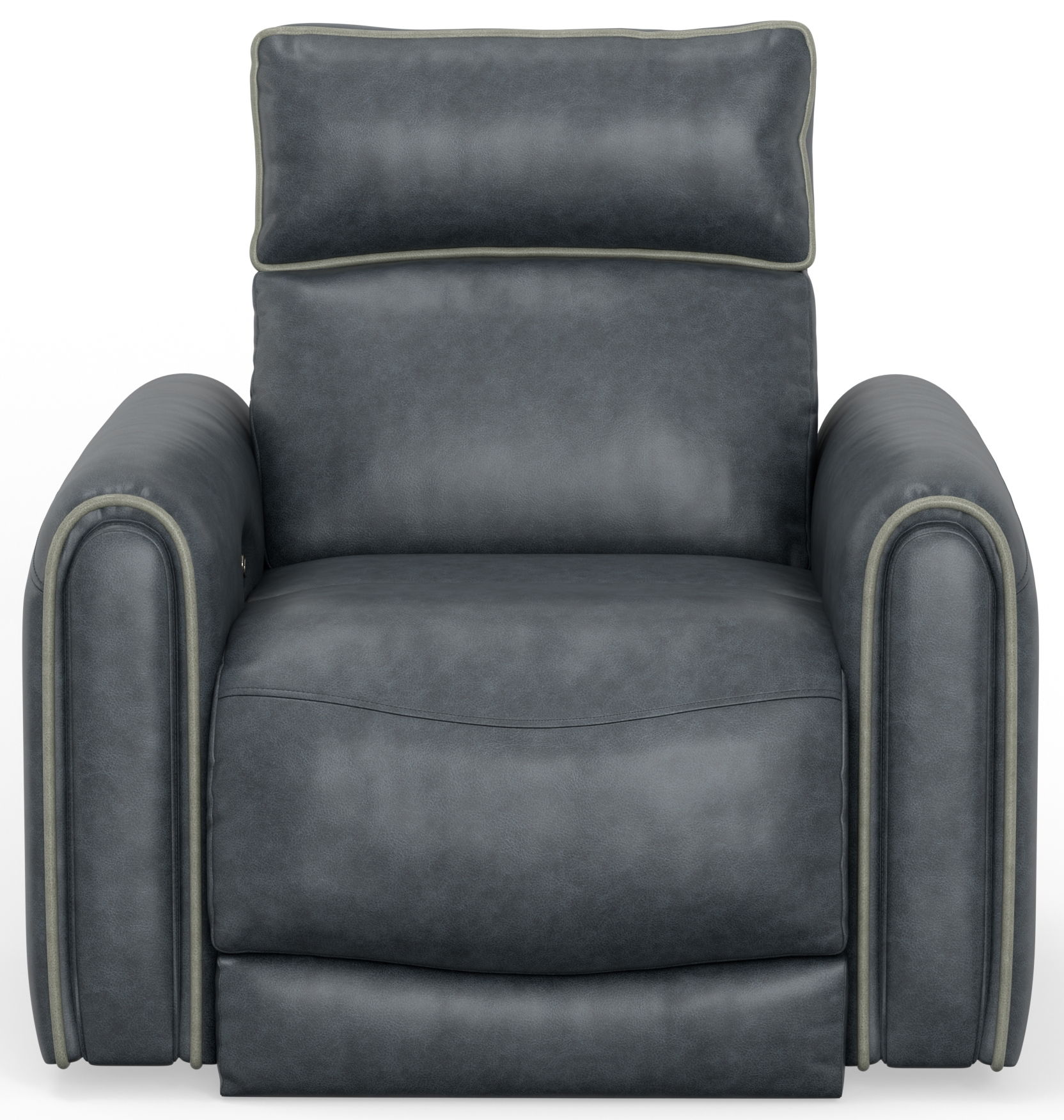 Nico - Power Recliner With Power Adjustable Headrest - Twilight