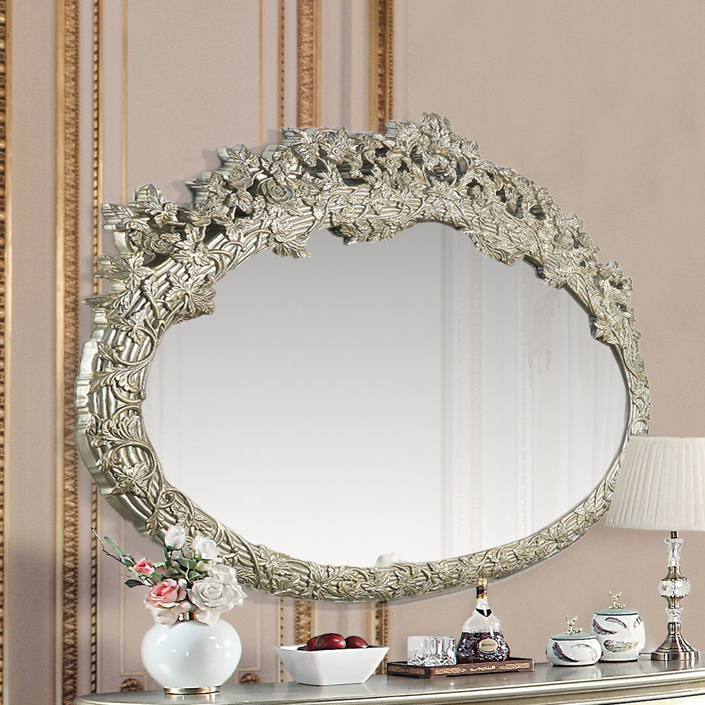 Sorina - 57" Mirror - Antique Gold, beige
