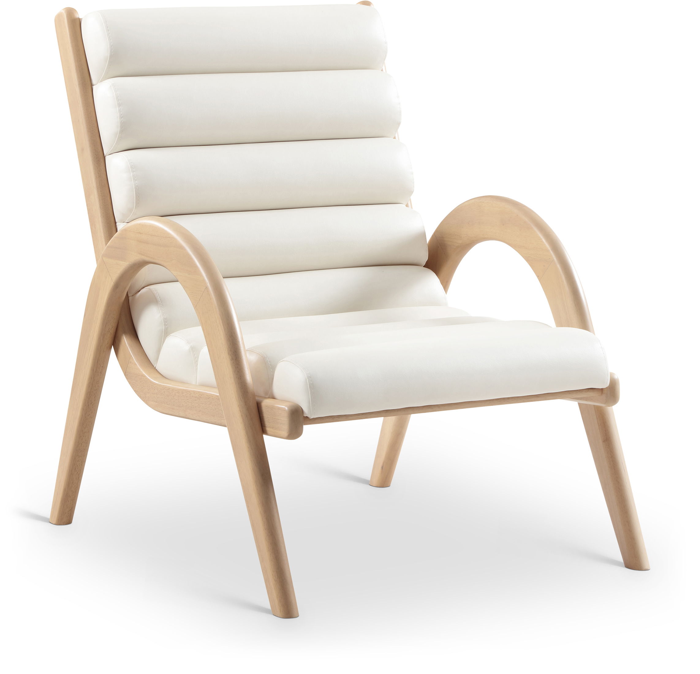 Randal - Upholstered Accent Chair - Cream