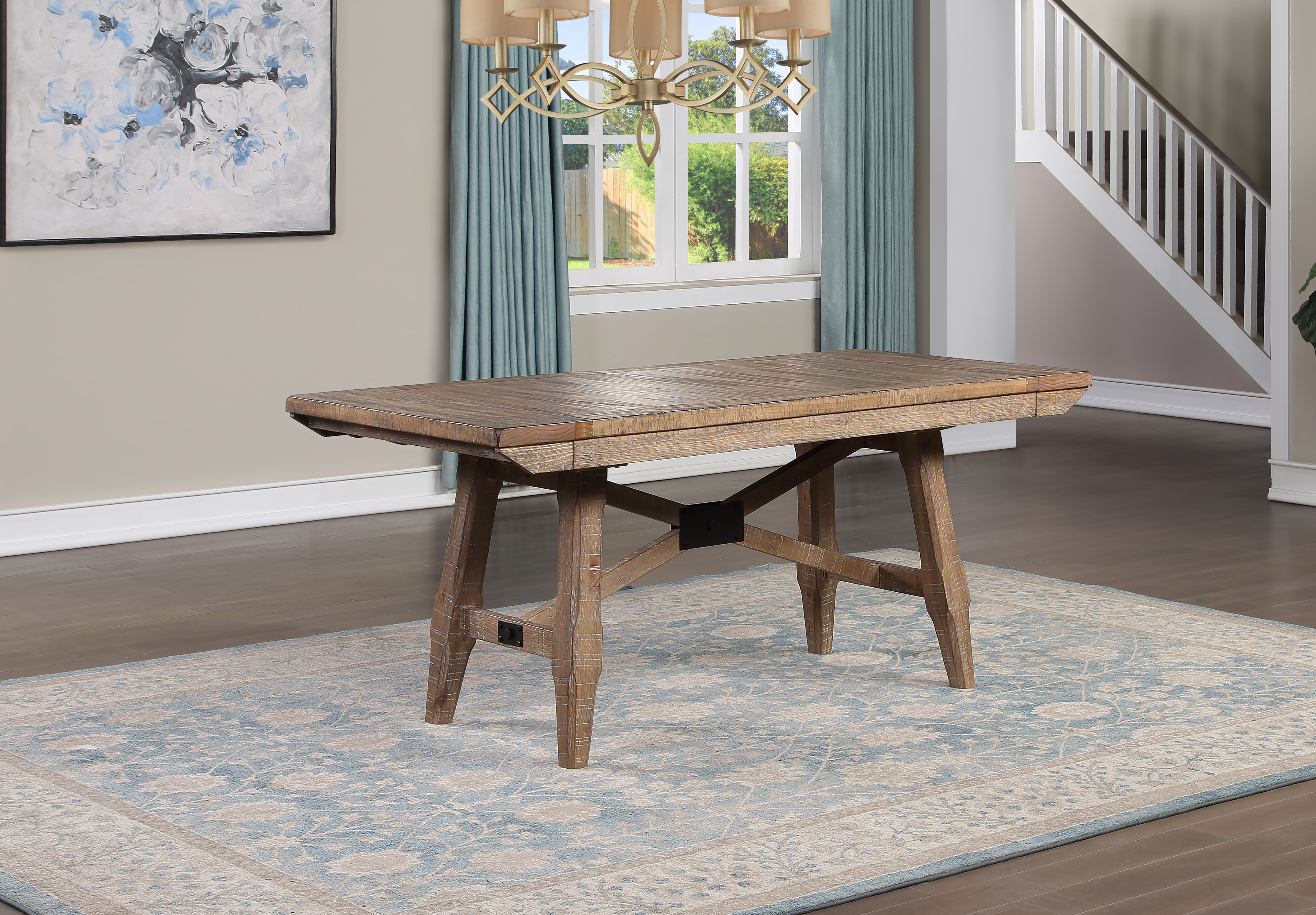 Riverdale - Dining Table Top - Dark Brown