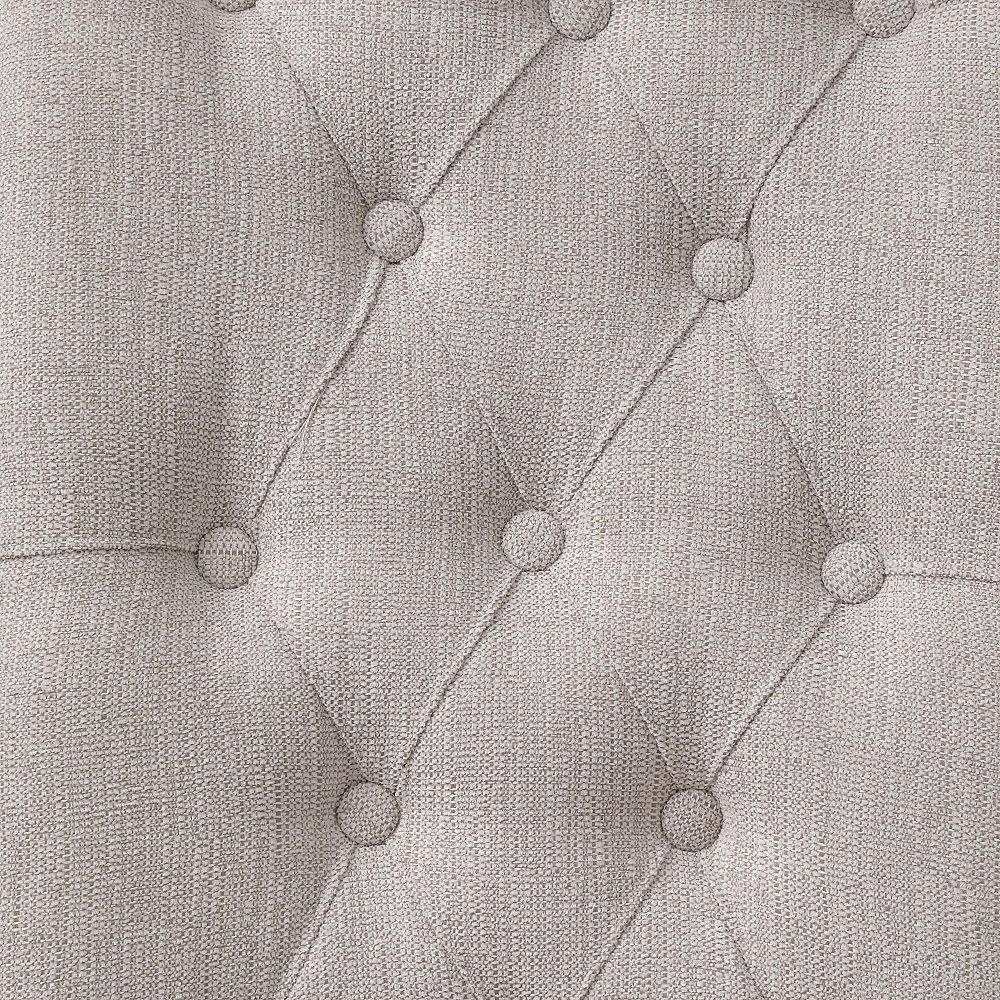 Yabeina - Side Chair (Set of 2) - Beige Linen & Gray, beige, view 4
