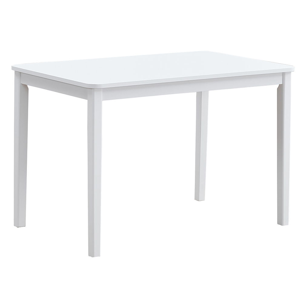 Fidelity - 5 Piece Dining Set - White & Gray, white, view 2