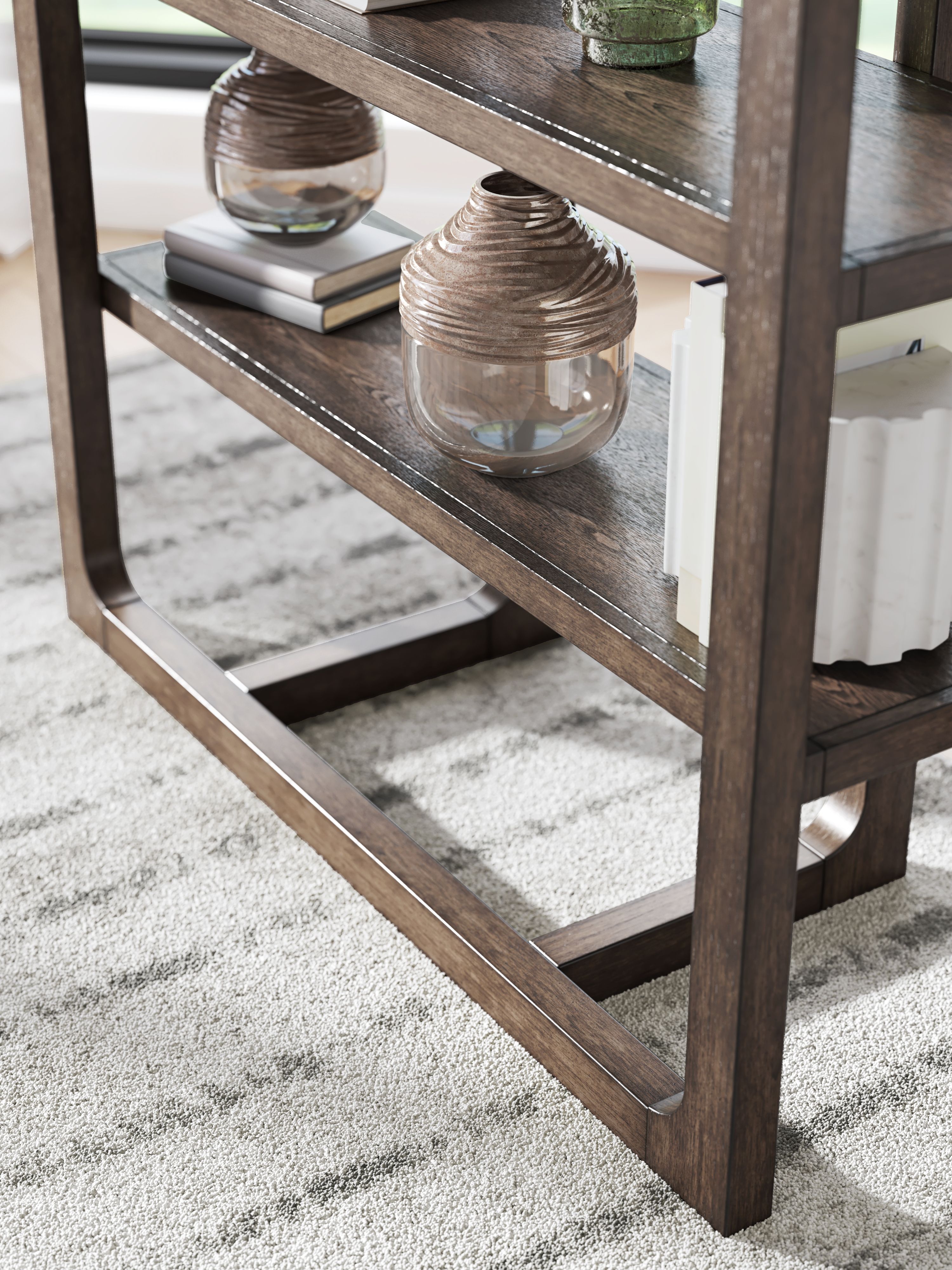 Ashley Furniture Breckington - Bookcase - Dark Brown - Image 9