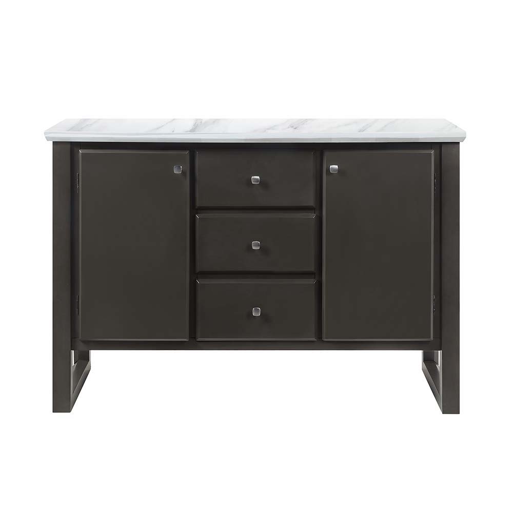 Madan - Server - Gray Oak, dark brown, view 8