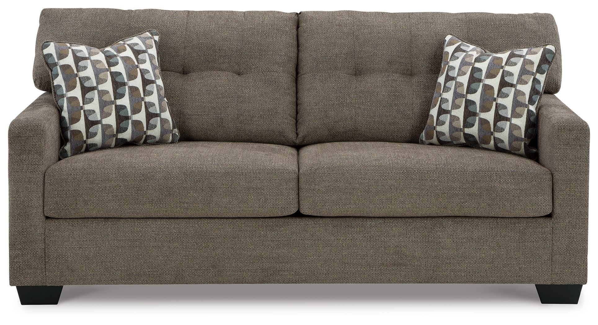 Ashley Furniture Mahoney - 2 Pc. - Sofa, Loveseat - Chocolate - Image 2