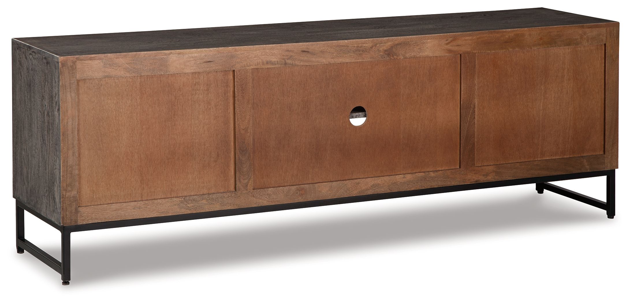 Ashley Furniture Treybrook - 2 Door Accent Cabinet - Distressed Gray - Image 6