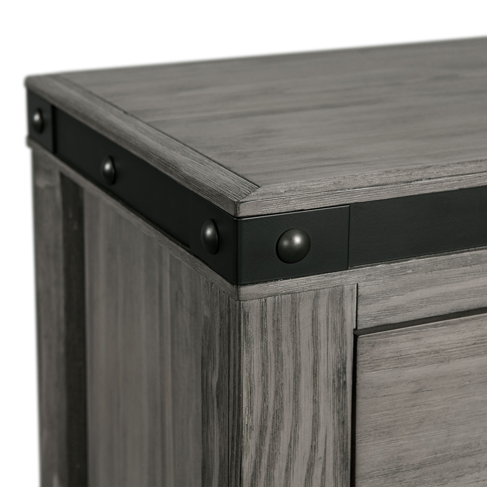 Wade - 7 Drawer Dresser & Mirror Set - Black