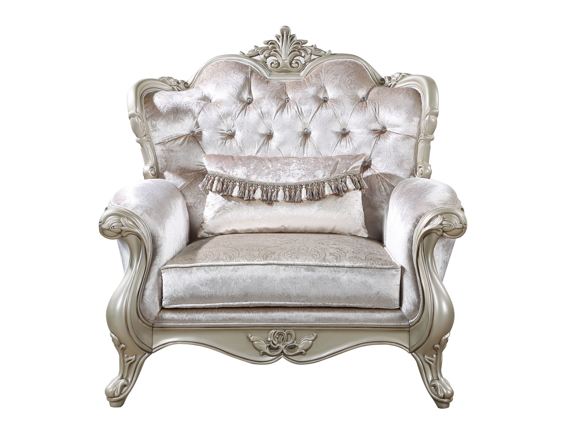 Monique - Chair - Pearl Silver