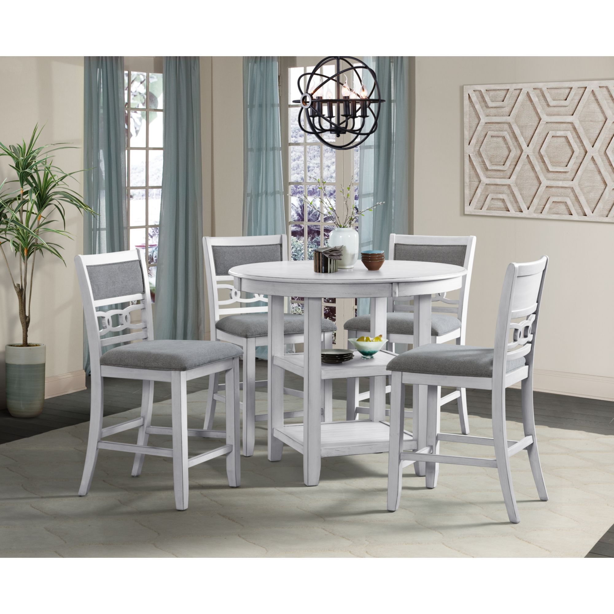 Amherst - Counter Height Dining Table - Bisque