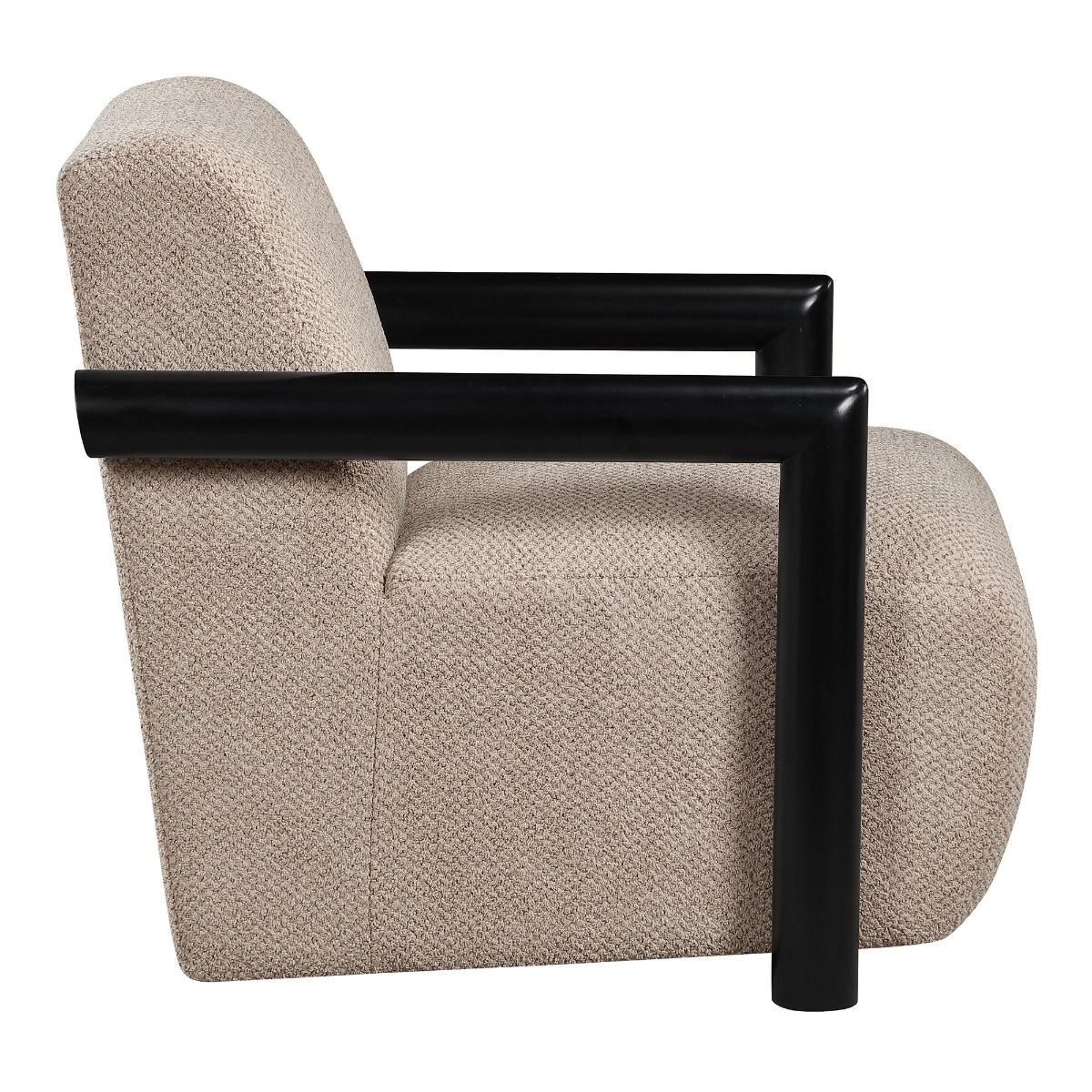 Jetta - Accent Chair - Latte & Black, gray, view 4