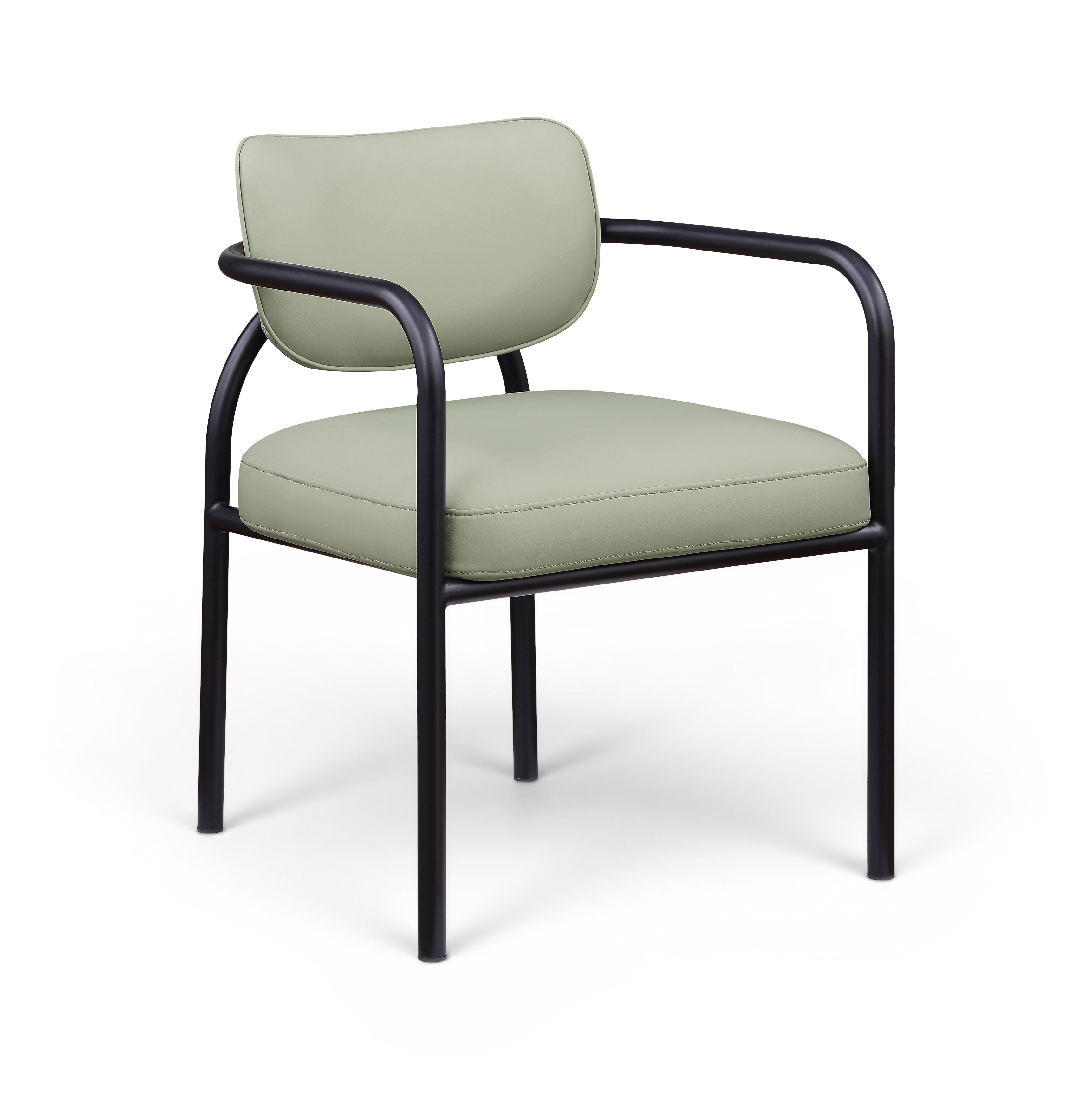 Serava - Vegan Leather Upholstered Dining Chair (Set of 2) - Mint
