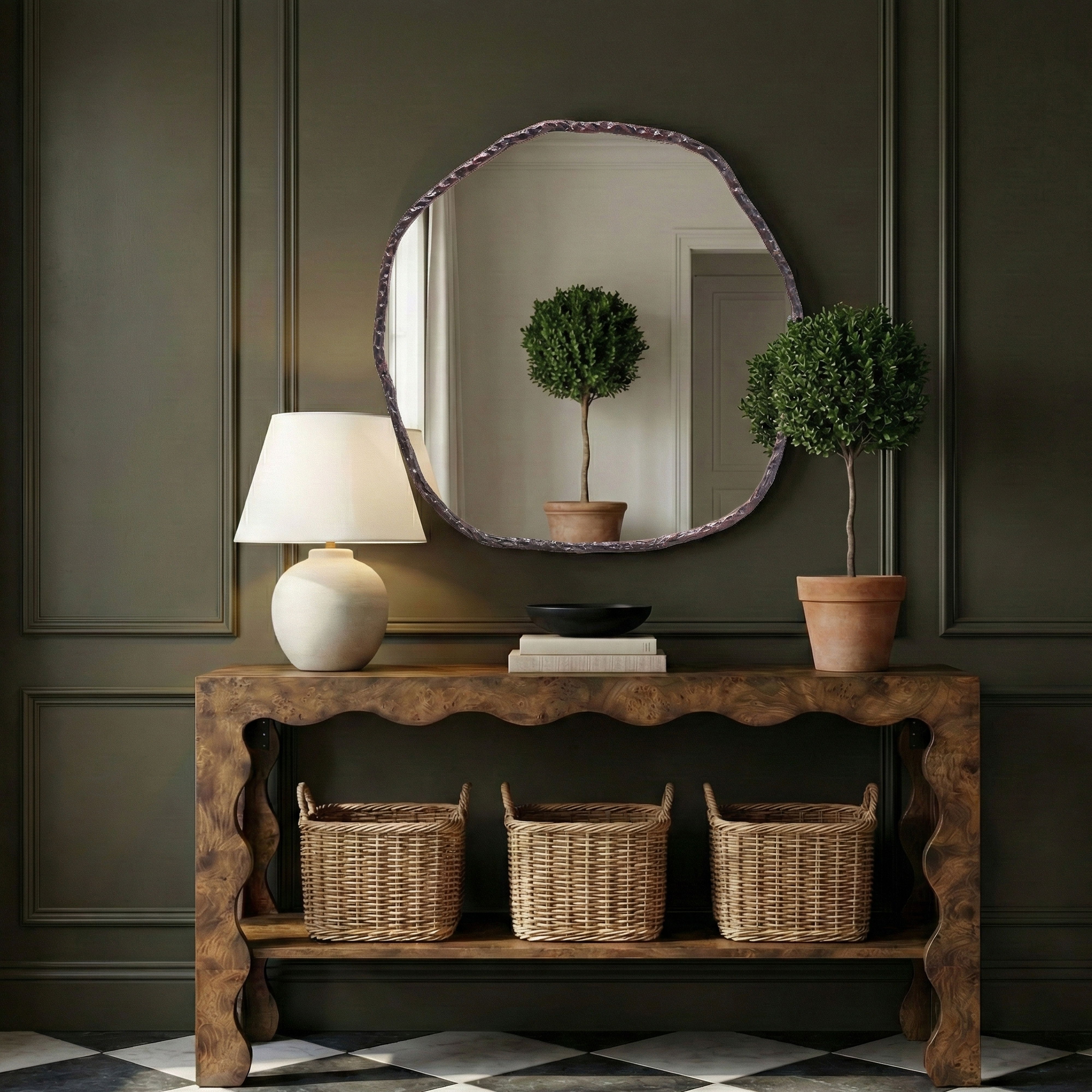 Molten - Iron Mirror - Brown
