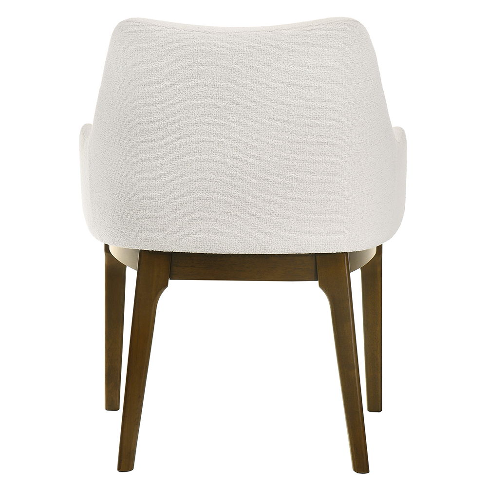 Kasha - Side Chair (Set of 2) - Chenille / Vintage Oak, white, view 5