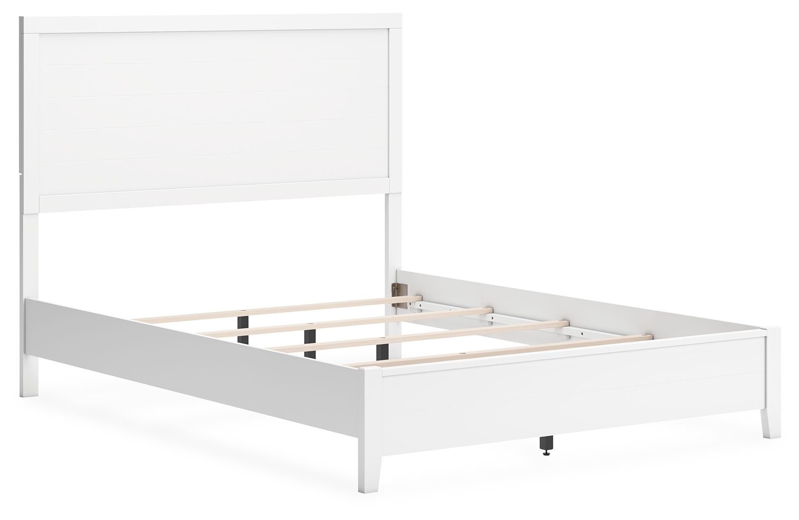 Ashley Furniture Binterglen - 6 Pc. - Dresser, Mirror, Queen Panel Bed, 2 Nightstands - White - Image 7