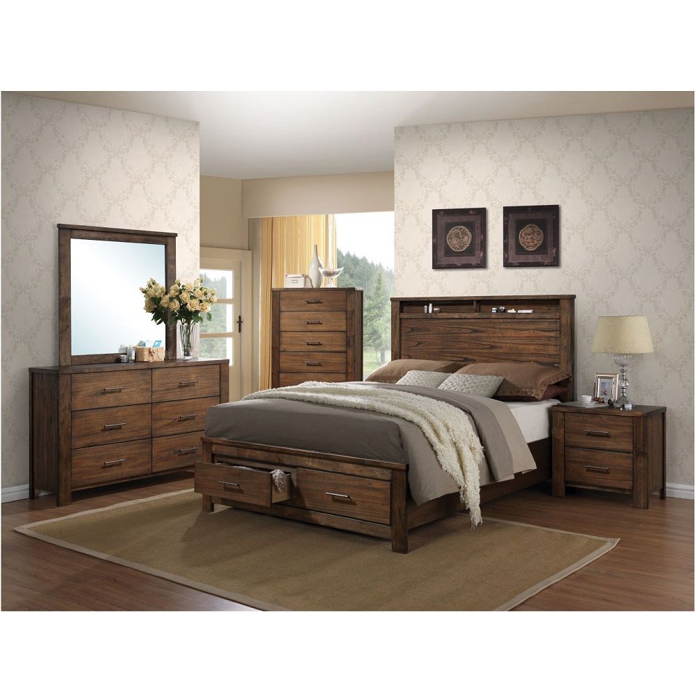Merrilee - Dresser - Oak, light brown, view 4