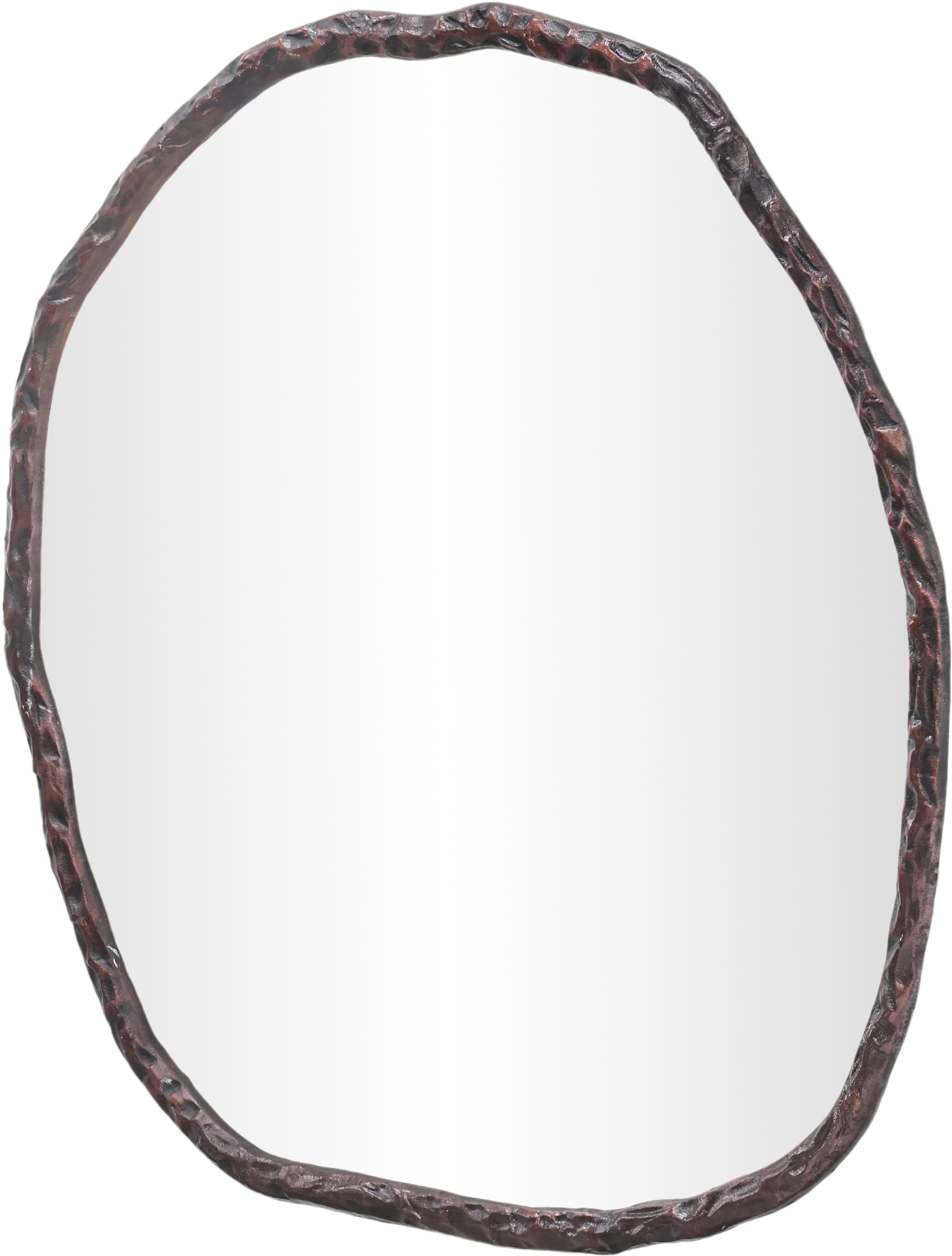 Molten - 36" Iron Mirror - Brown