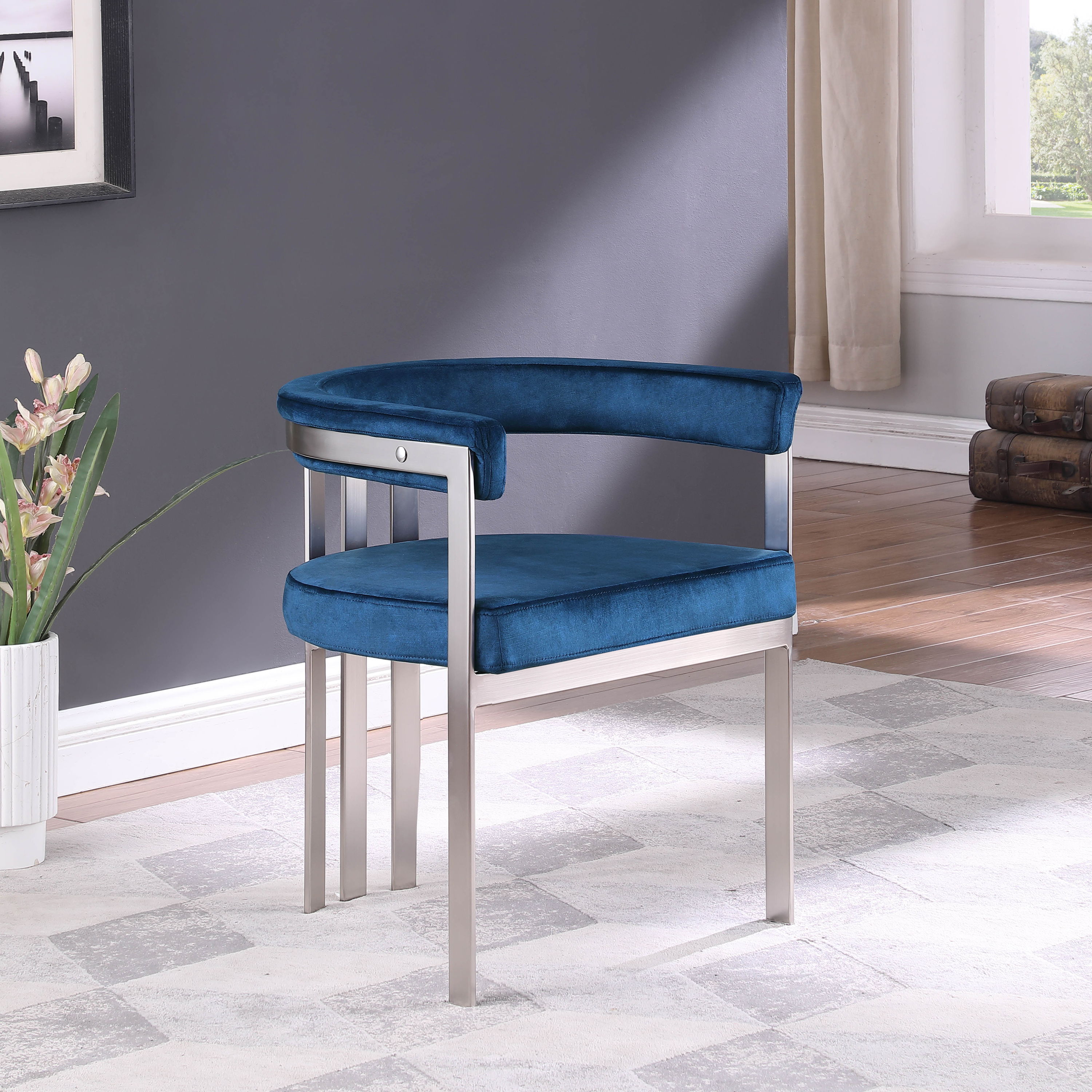 Marcello - Dining Chair (Set of 2) - Navy