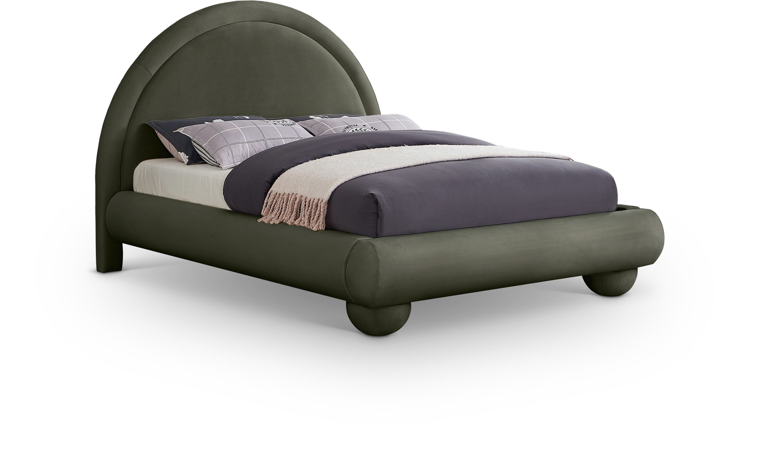 Madrid - Queen Bed - Green