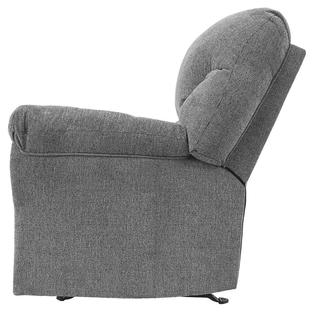 Ashley Furniture Allmaxx - Rocker Recliner - Pewter - Image 9