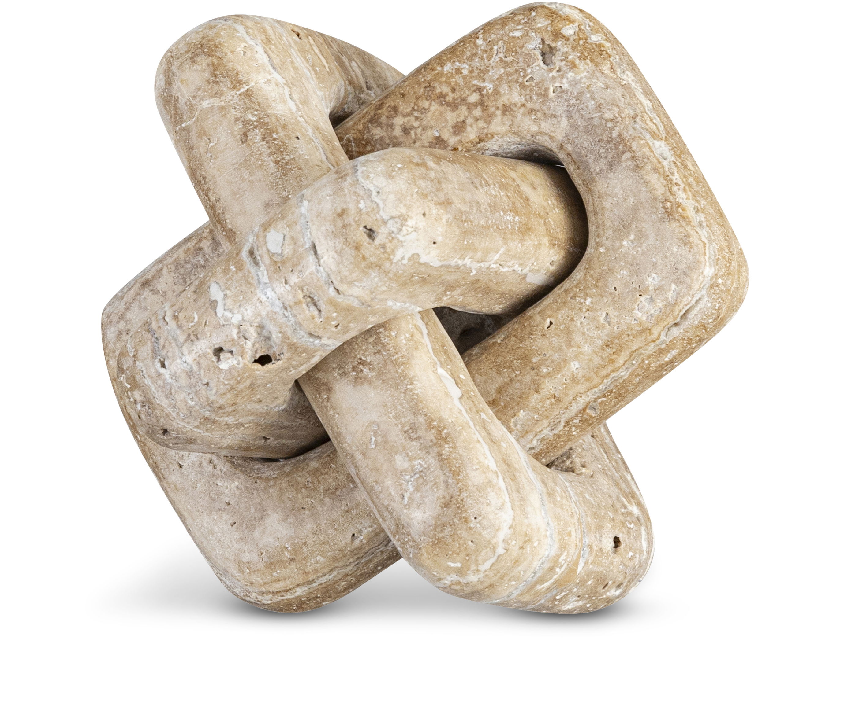 Bond - Travertine Decorative Knot - Natural