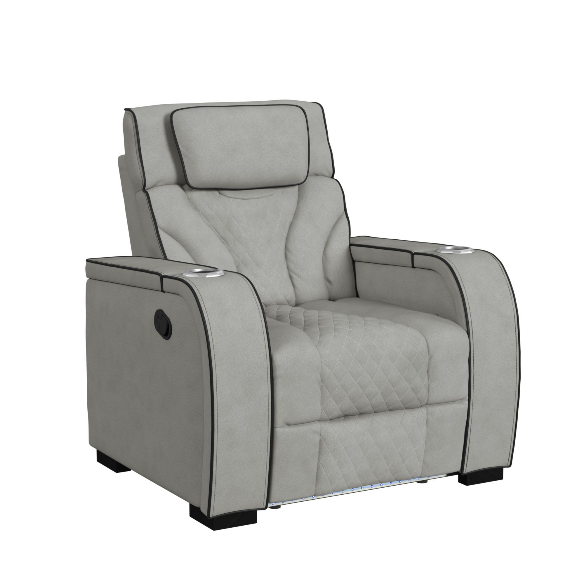 Motion Recliner With LED