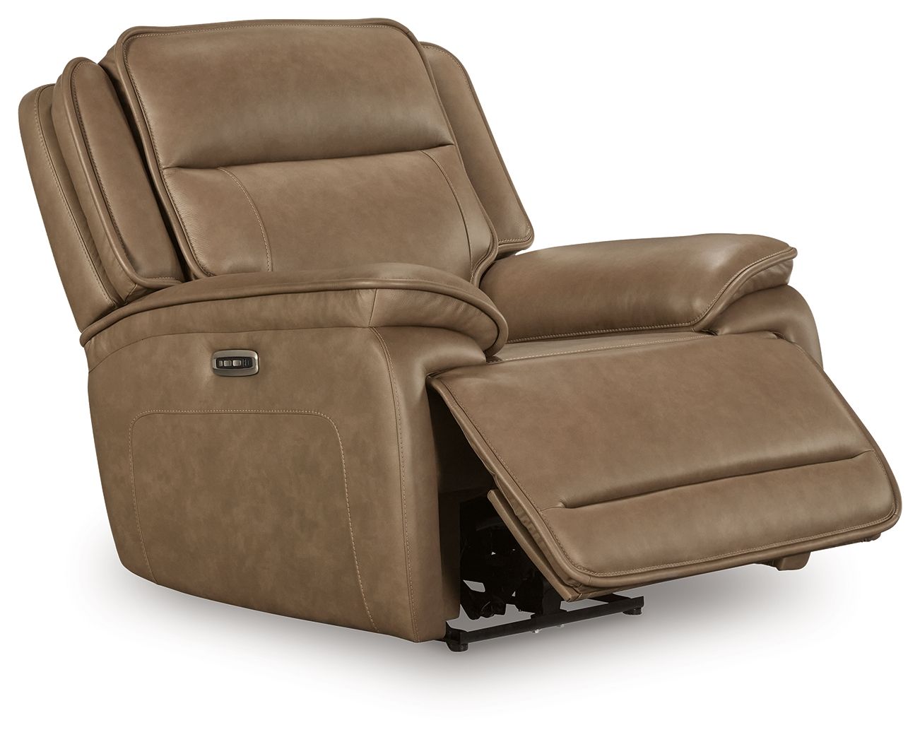 Ashley Furniture Glencroft - Power Recliner / Adjustable Headrest - Sahara - Image 3