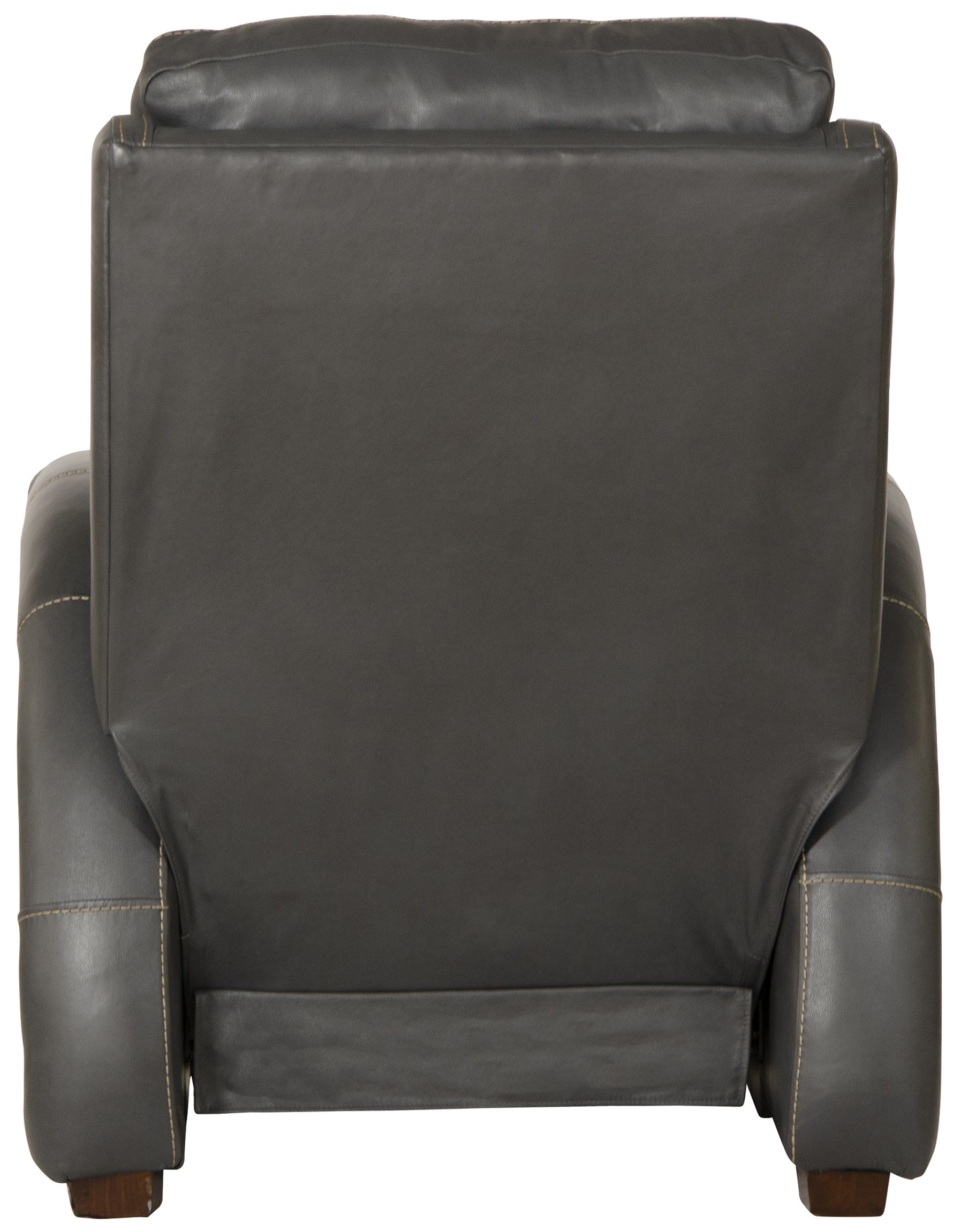 Reliever - Leather Power Headrest Power Lay Flat Reclining With CR3 Massage / Zero Gravity - Gunmetal