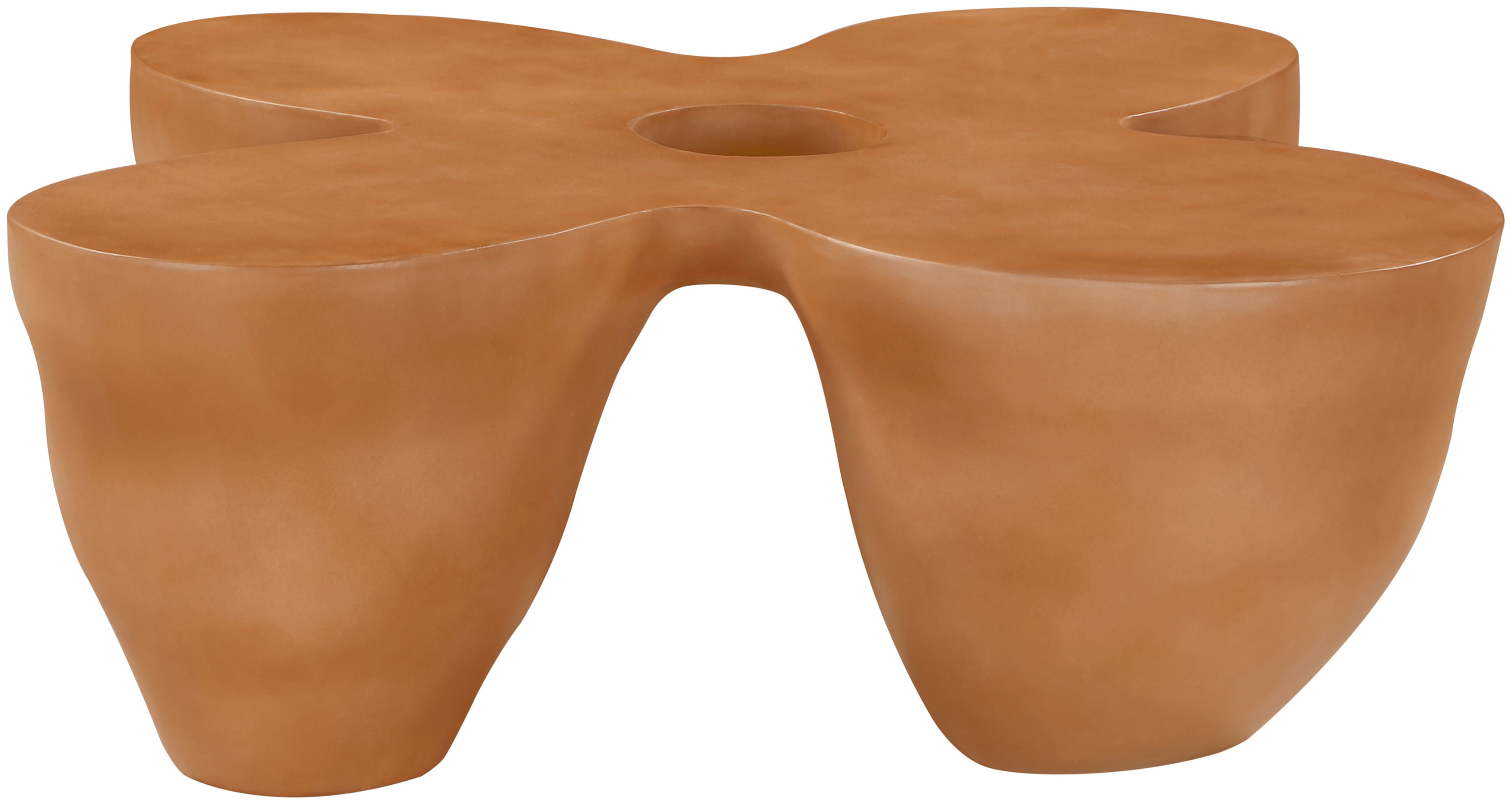 Fiore - Concrete Coffee Table - Terracotta