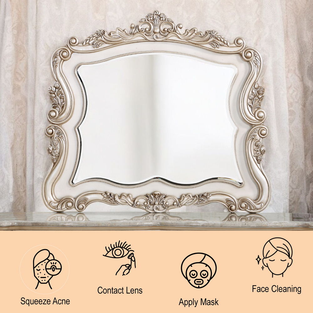 Gorsedd - Mirror - Golden Ivory, beige, view 5