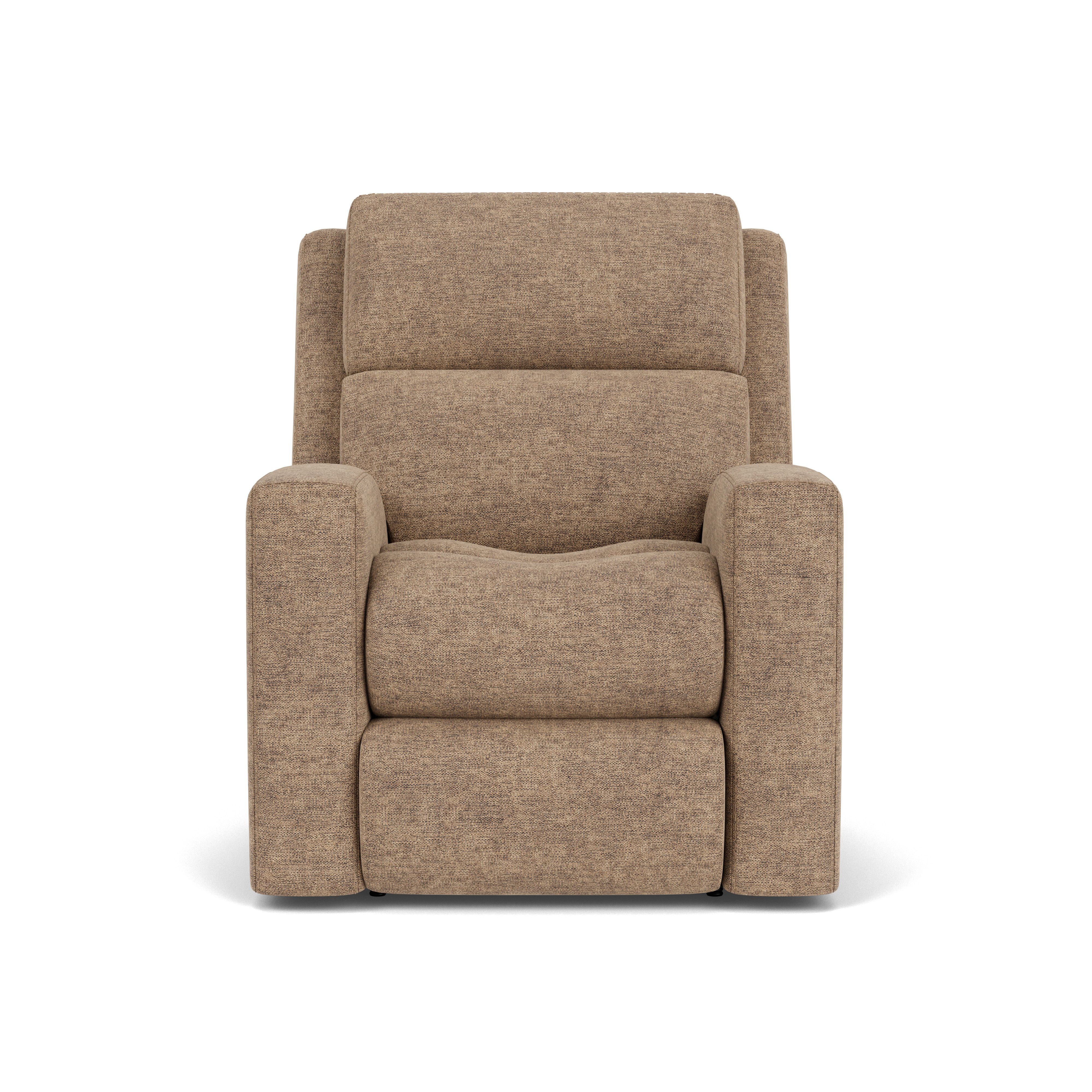 Score - Transitional Fabric Power Recliner With Power Headrest & Lumbar, light brown, view 4