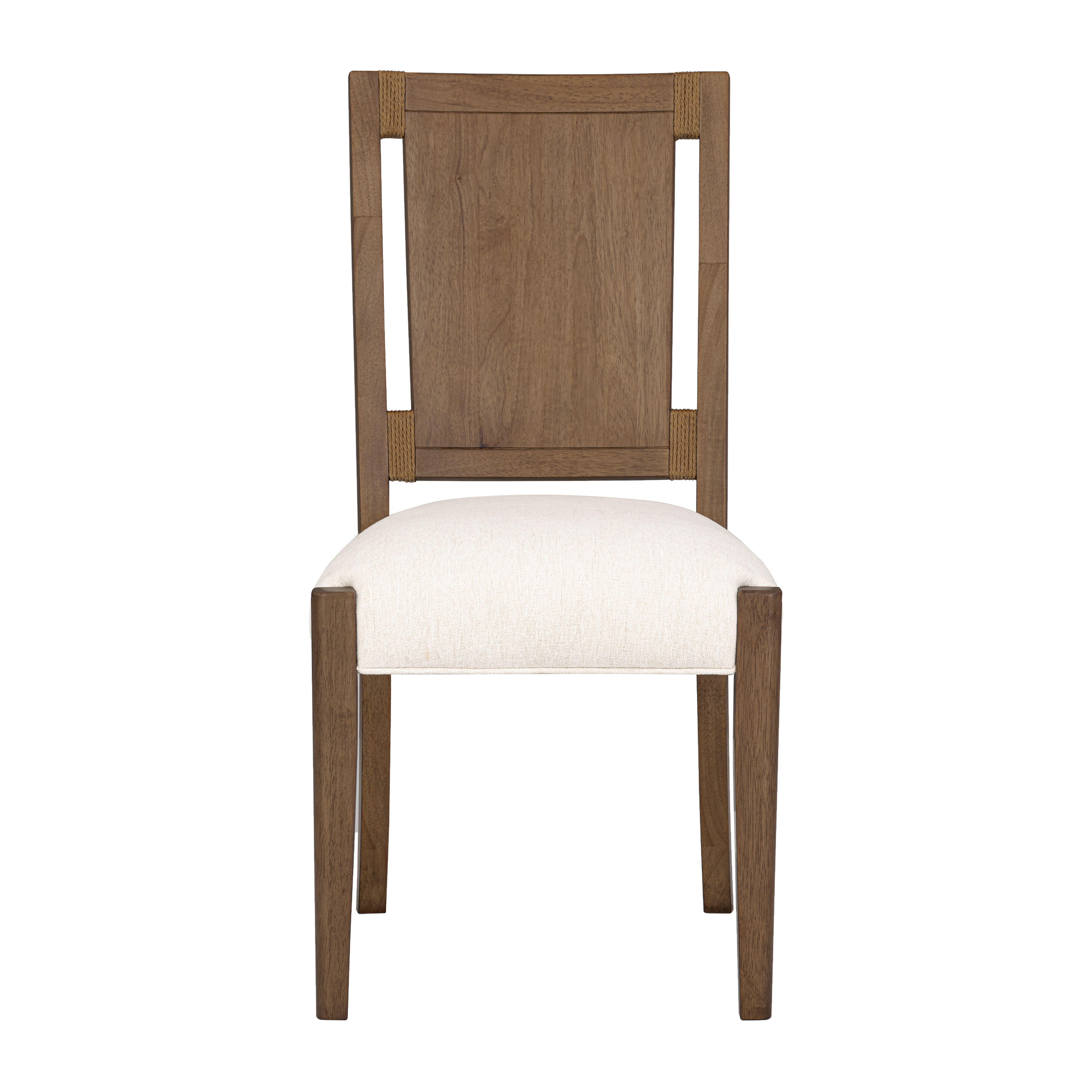 Lincoln - Upholstered Dining Chair - Brown / Milk, light brown, view 3