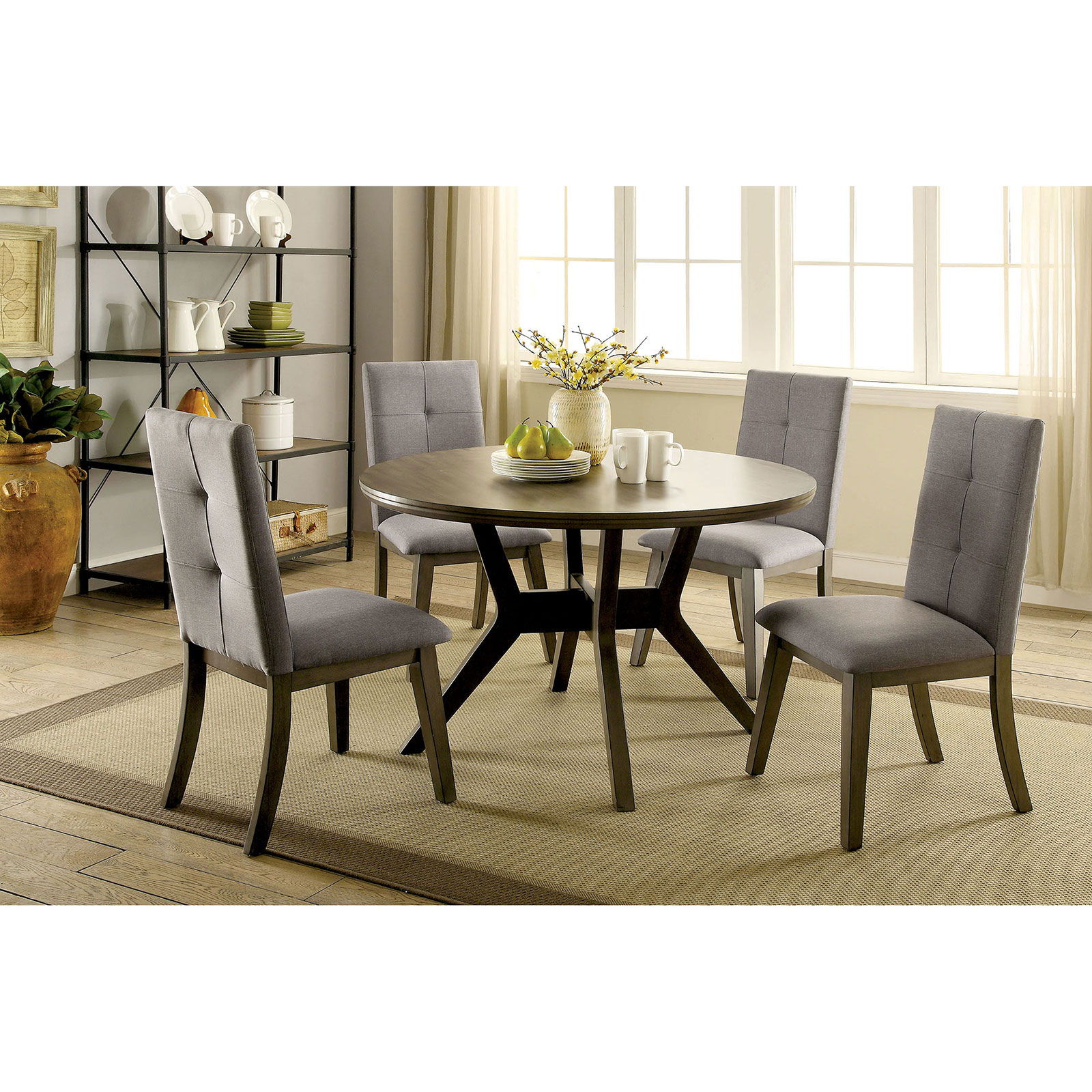 Abelone - Round Table - Gray