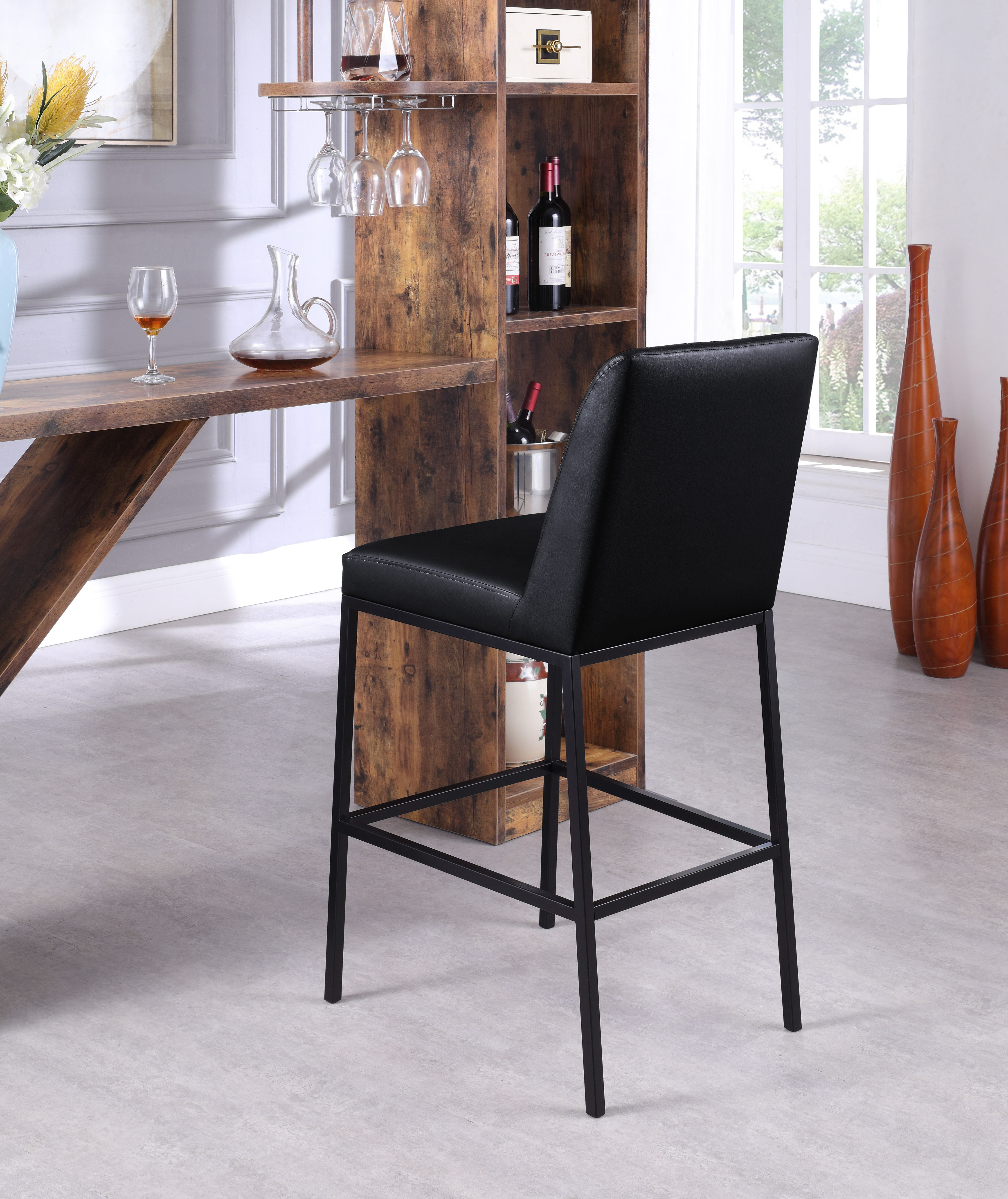 Bryce - Stool (Set of 2) - Black