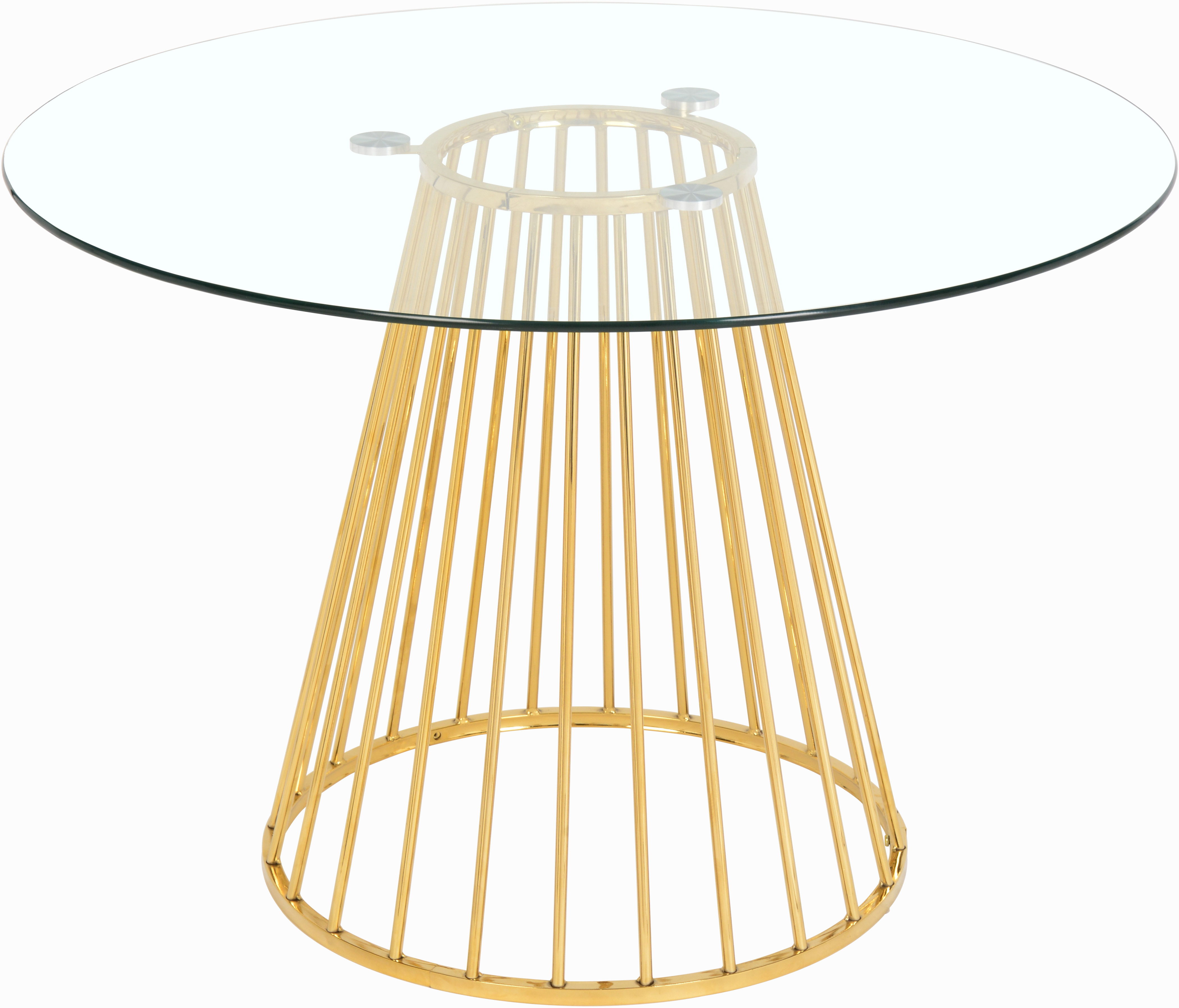 Gio - Metal Dining Table - Gold