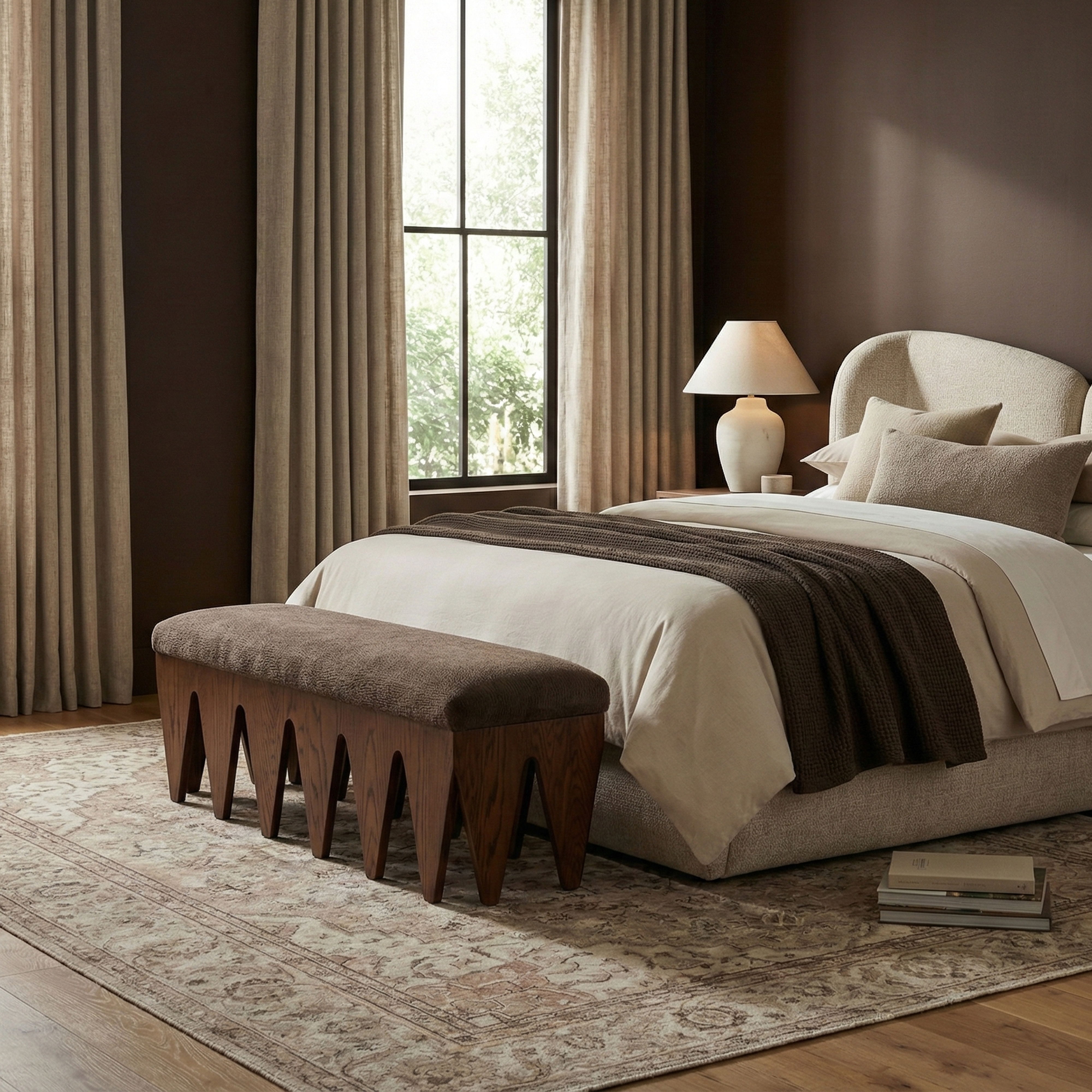 Altair - Bench - Brown