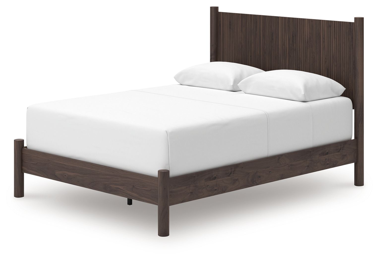 Ashley Furniture Pamytta - Queen Panel Bed - Brown - Image 3